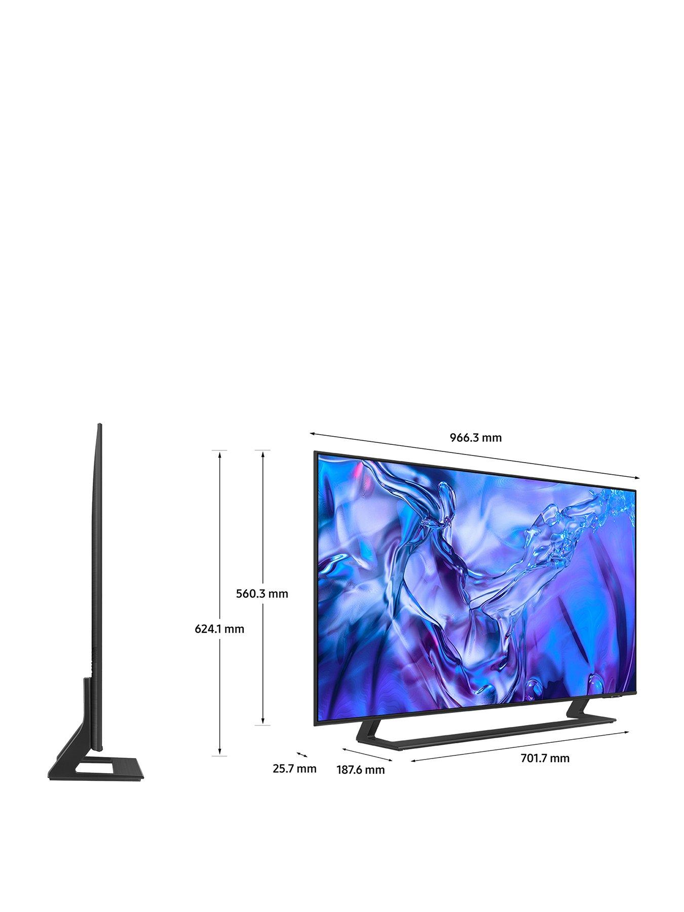 stillFront image of samsung-du8500-43-inchnbspcrystal-uhd-airslim-4k-smart-tv-with-centre-stand