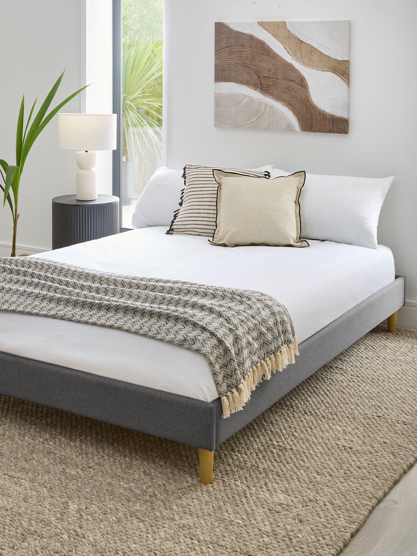 Very Home Prairie Platform Bed with Mattress Options - FSC® Certified