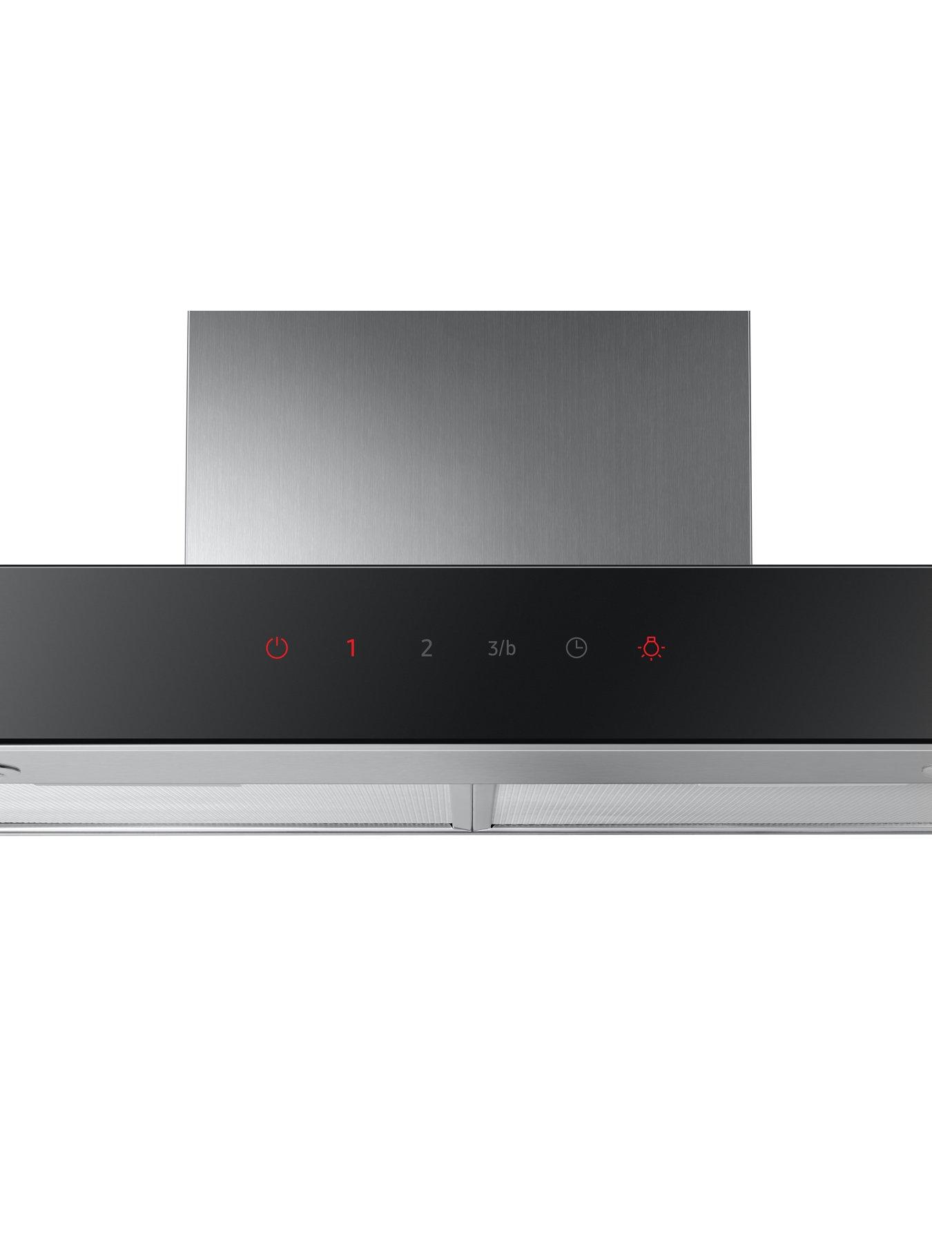  image of samsung-nk24c5070usur-60cm-wide-chimney-cookernbsphood-with-powerful-extraction-stainless-steel