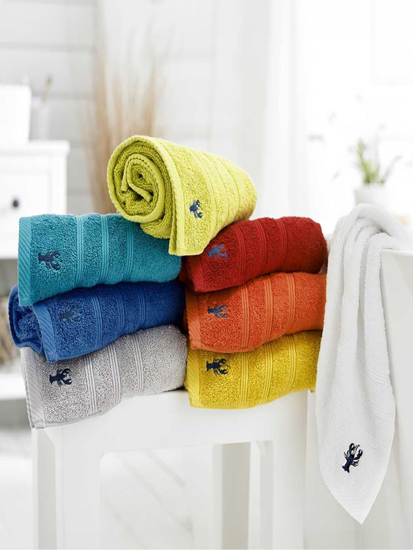 Image 4 of 7 of Lobster Creek Kaleidoscope Towel Range in 9 colour options