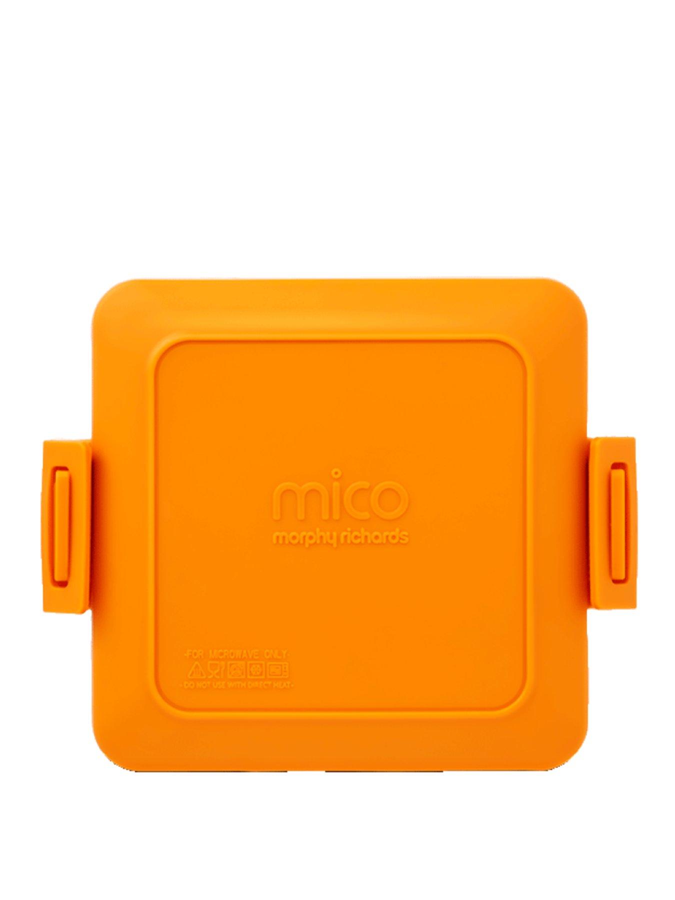 undefined Mico Microwave Toastie Sandwich Maker and Grill - Silicone Microwaveable Cookware, Non-stick Coating, Heatwave Technology