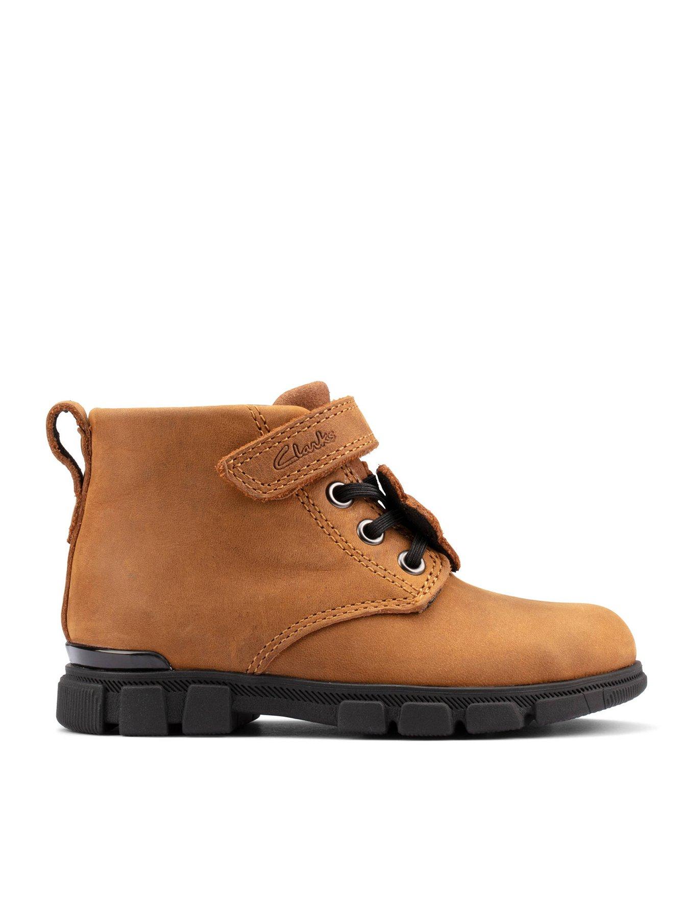 undefined Toddler First Evyn Top Tan Lace Up Ankle Boot