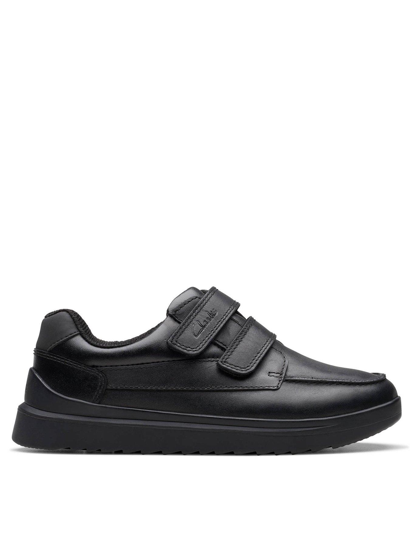 Chaussures Clarks Garçon Keelan Flare – Oxford Plat En Cuir, Semelle Flexible