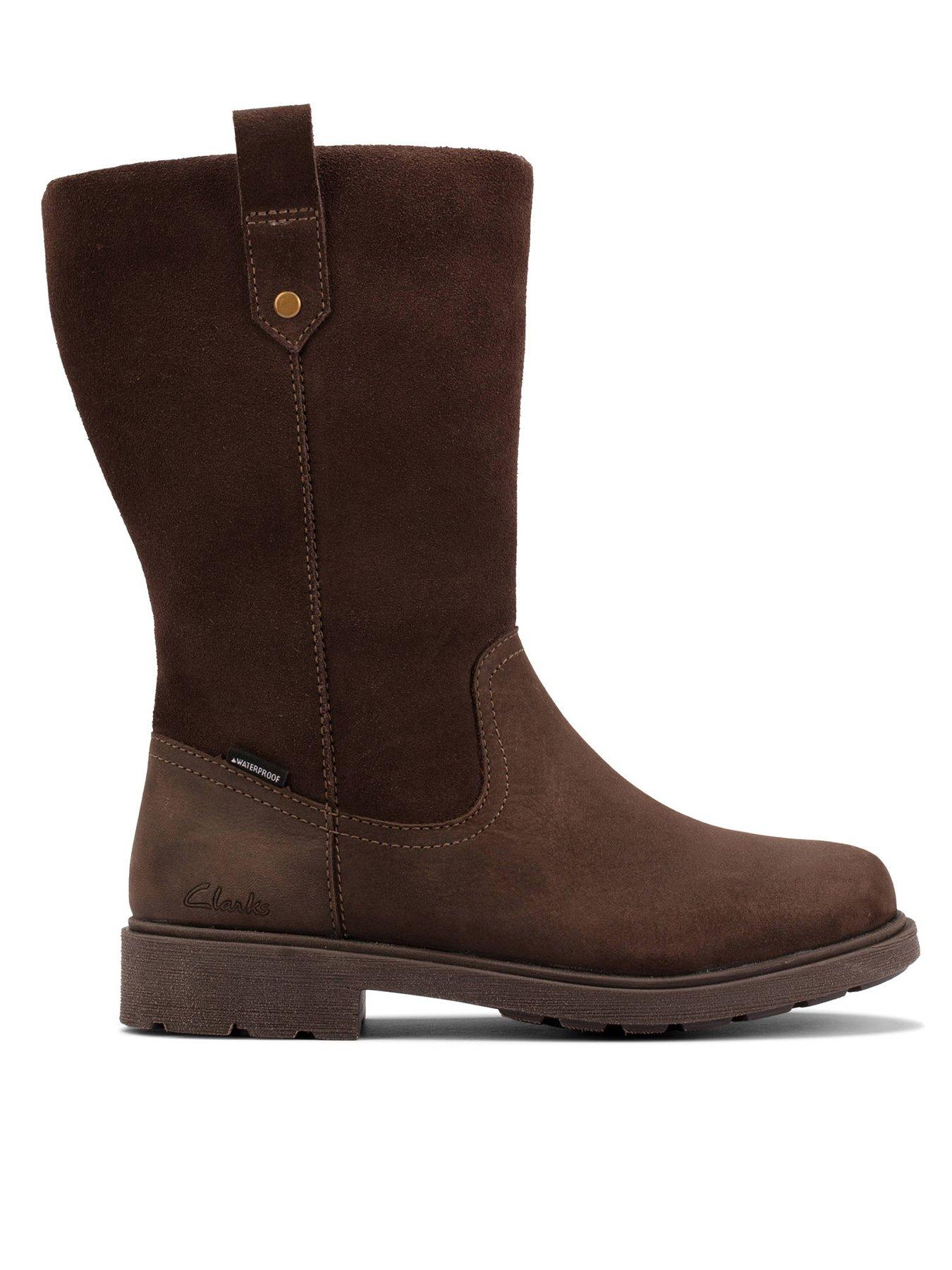undefined Kids Astrol Zip Lace Up Weather Proof Knee Boot