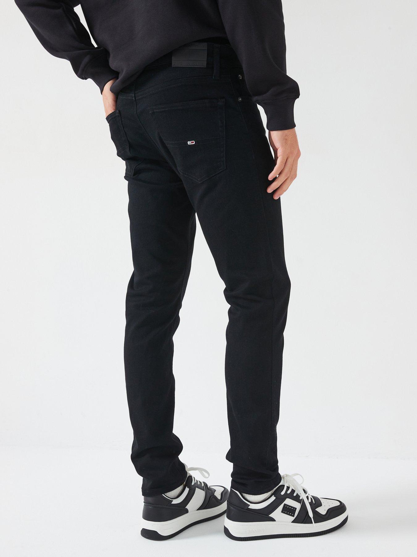 Image 2 of 5 of Tommy Jeans Austin Tapered Fit Stretch Jean - Black