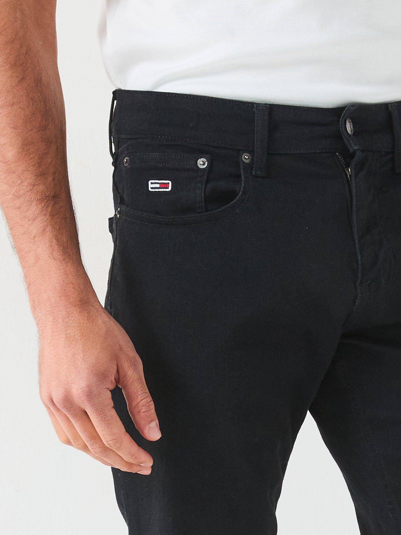  image of tommy-jeans-scanton-slim-fit-stretch-black
