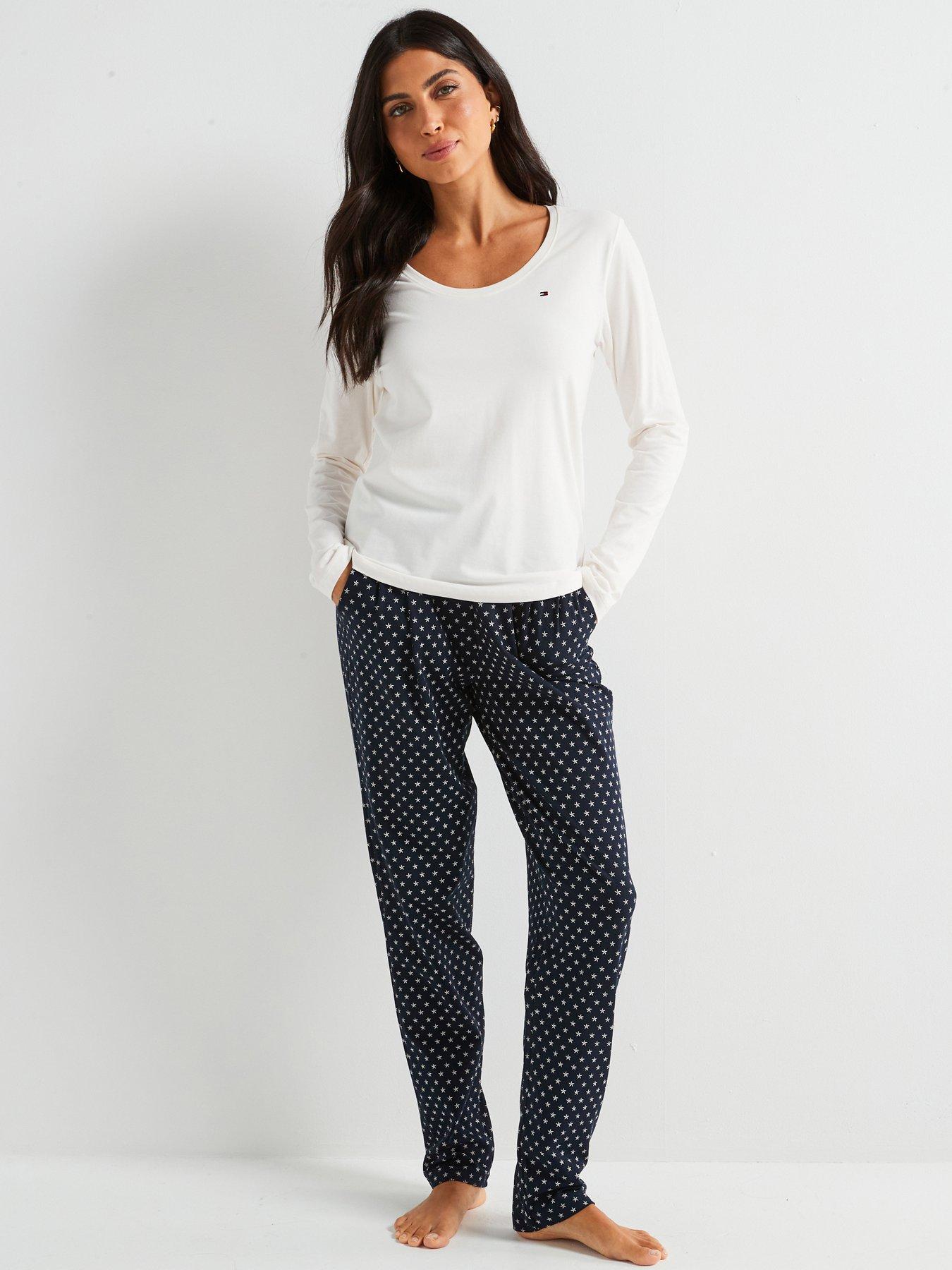 undefined Long Sleeve Pyjama Set - Navy