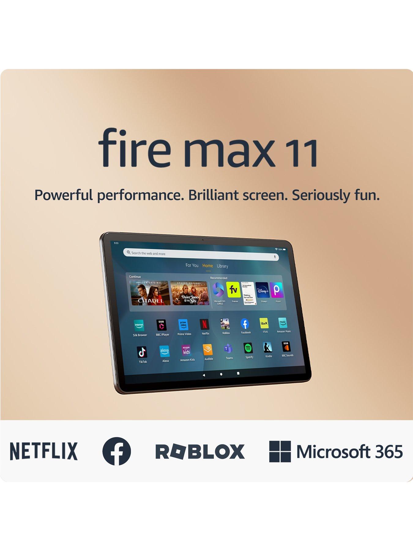 Image 4 of 7 of Amazon Amazon Fire Max 11 Tablet - 128GB, Grey, with Ads
