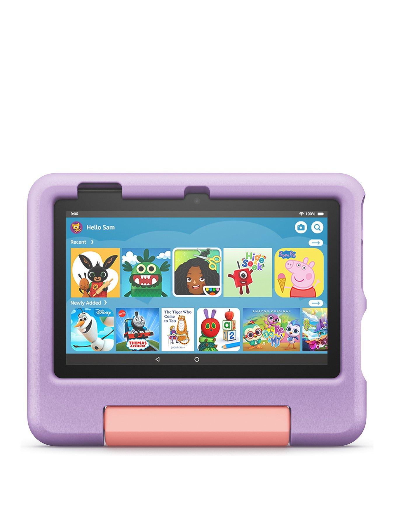Amazon Fire 7 Kids Tablet - 7-inch display, ages 3-7, 16GB Storage