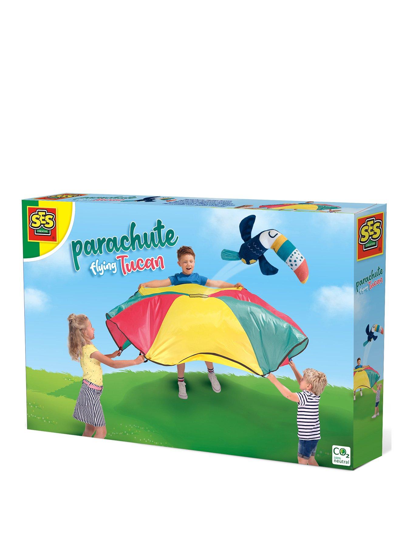 SES Creative Parachute Flying Tucan
