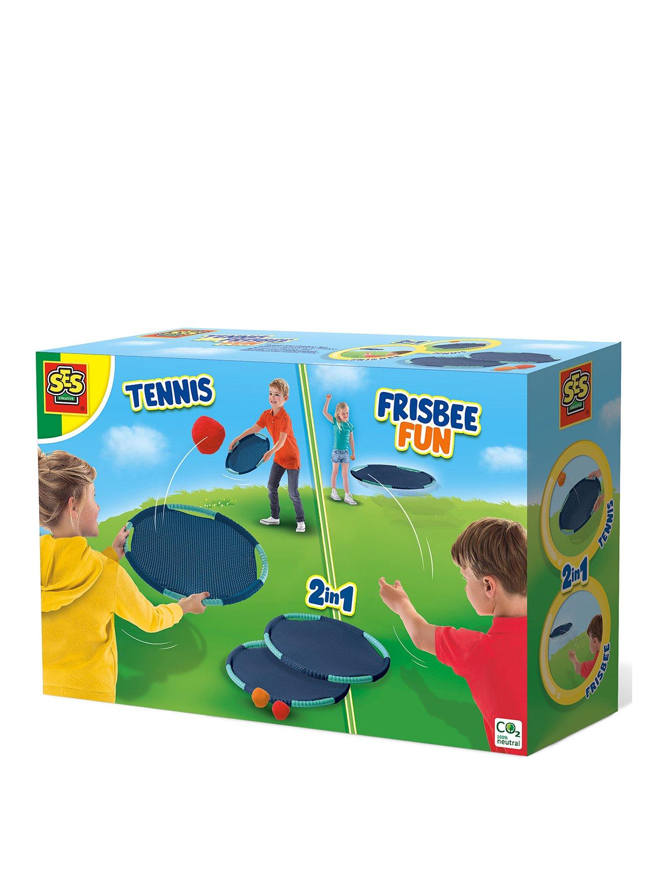 Image 1 of 6 of SES Creative Tennis and Frisbee Fun 2-in-1 Set