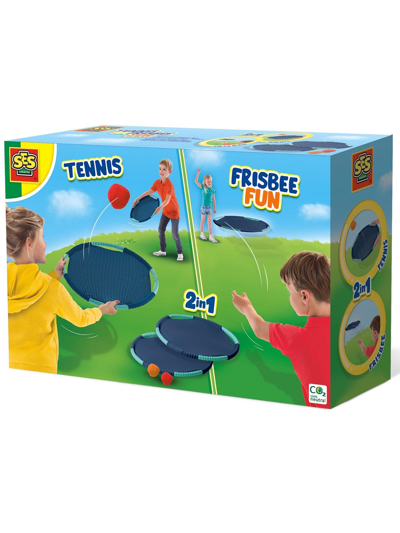 Image 2 of 6 of SES Creative Tennis and Frisbee Fun 2-in-1 Set
