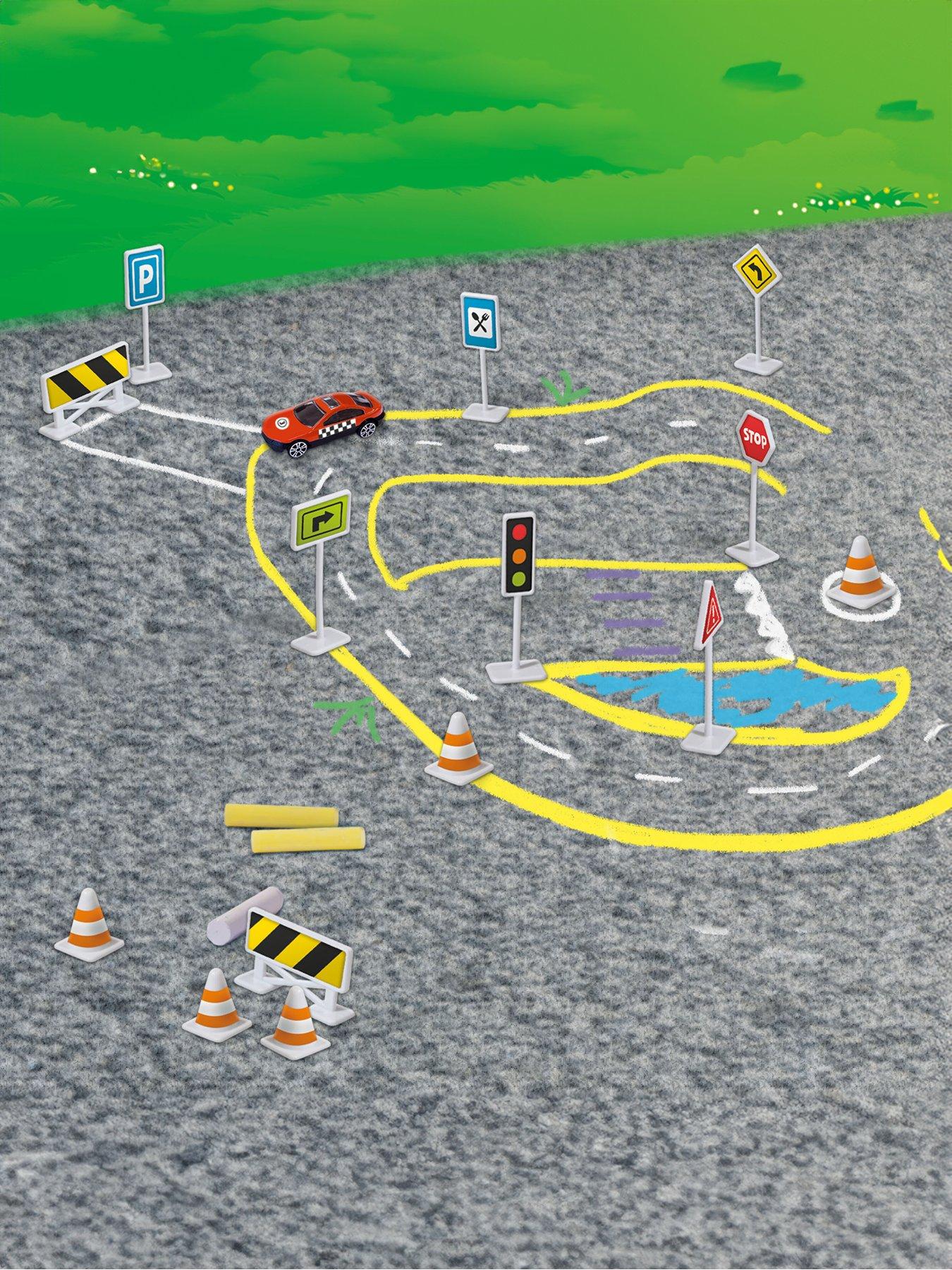 Image 6 of 7 of SES Creative Playground Chalk Traffic Set