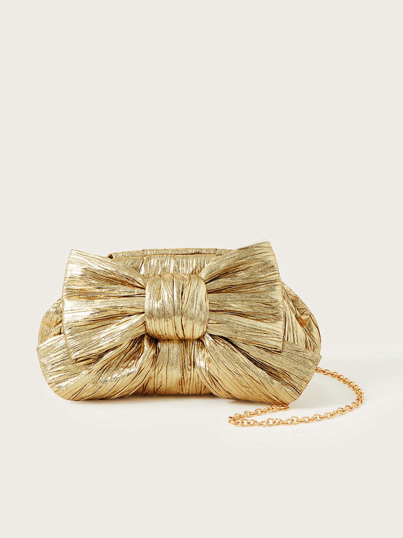 monsoon-oversized-bow-metallic-bag