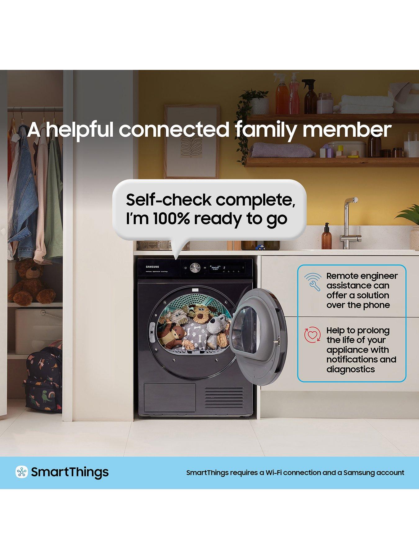  image of samsung-series-7-dv90t6240les1-9kg-loadnbspheat-pump-tumble-dryer-withnbspwith-optimaldry