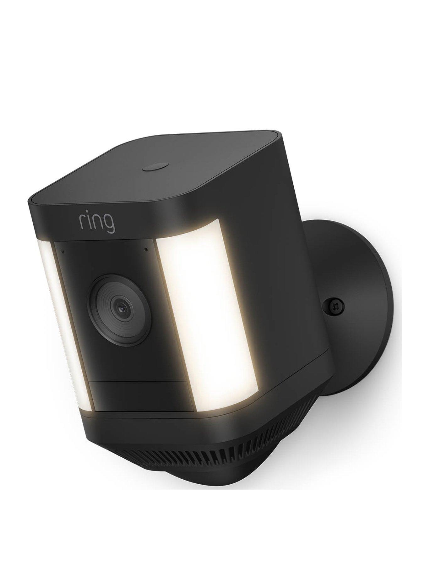 Image 1 of 4 of RING Spotlight Camera Plus Smart Security Camera - Battery, White