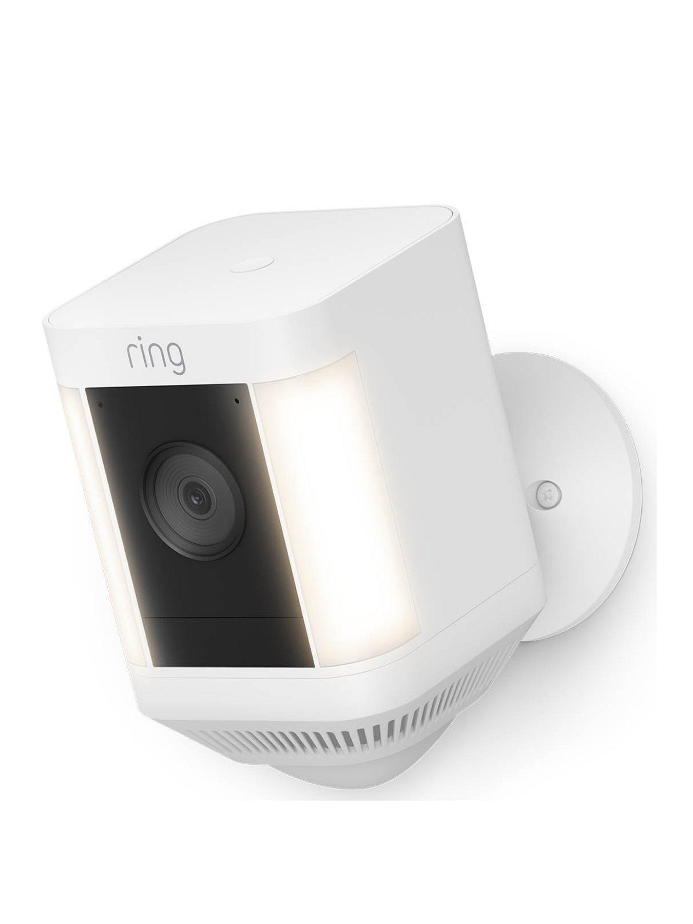 undefined Spotlight Camera Plus Smart Security Camera - Battery, White