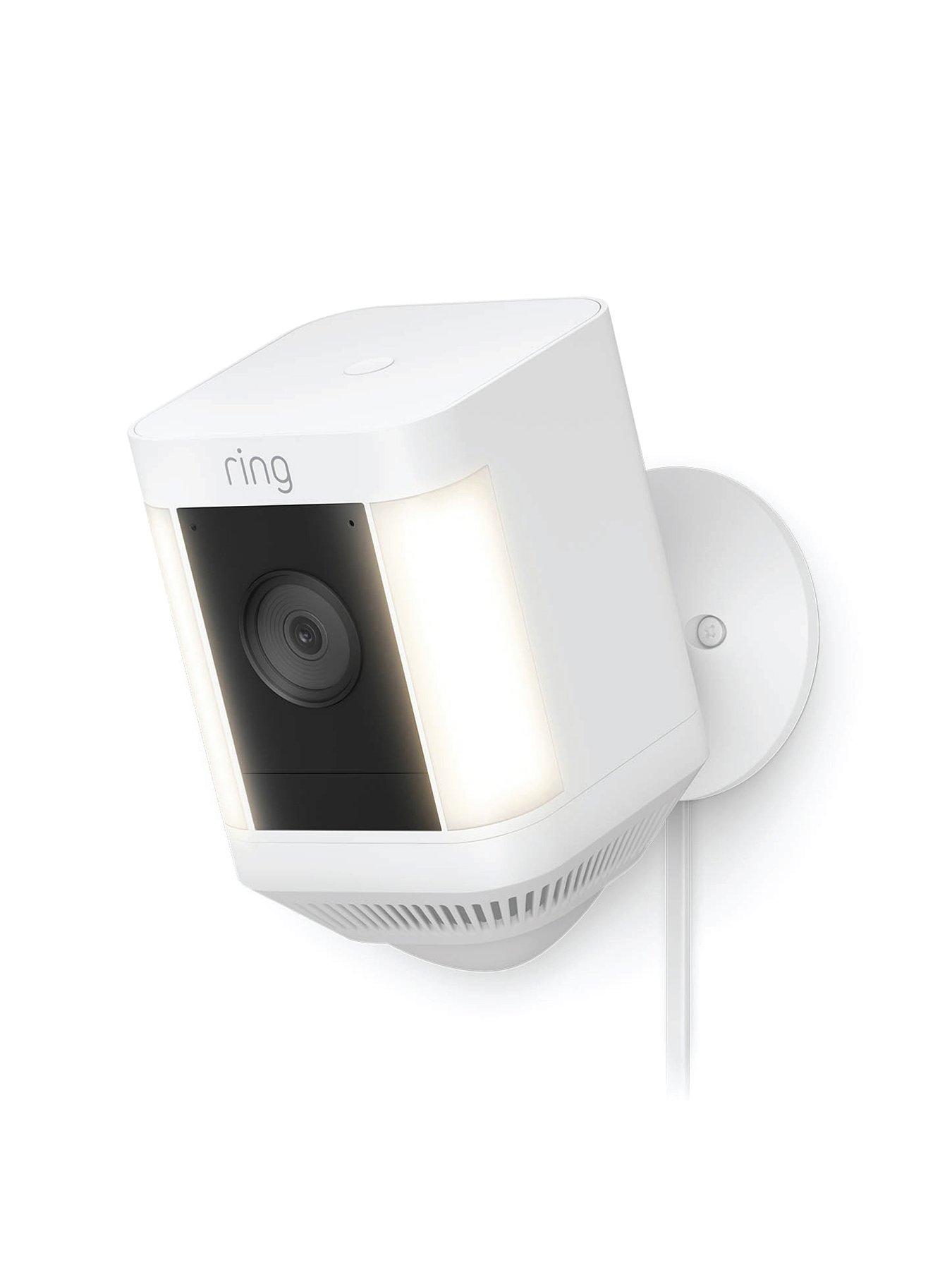 undefined Spotlight Camera Plus Smart Security Camera - Plug-in, White