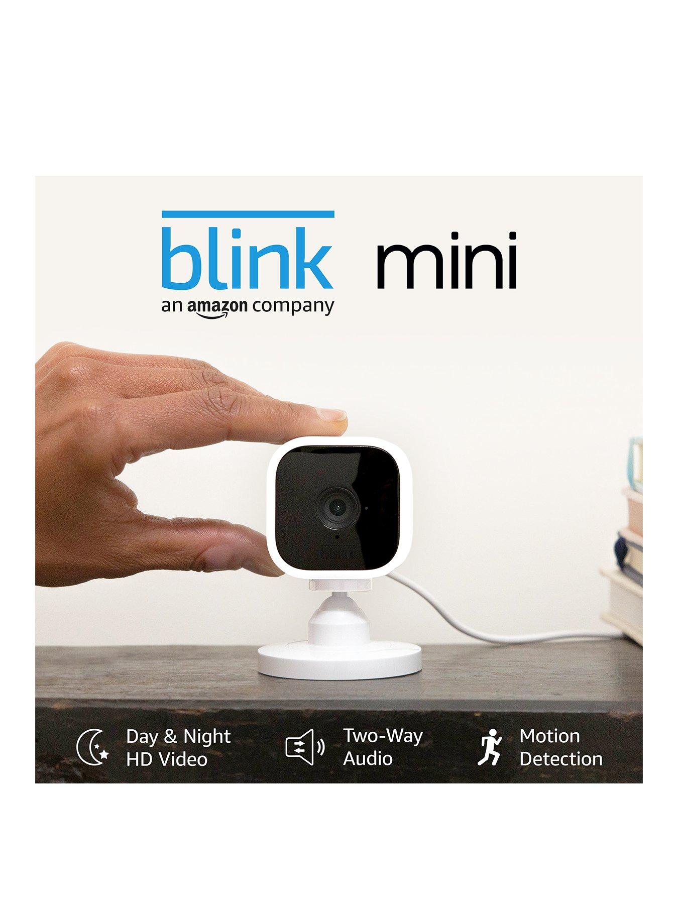  image of blink-mini-compact-indoor-plug-in-smart-security-camera-1080p-hd-video-motion-detection-works-with-alexa-1-camera