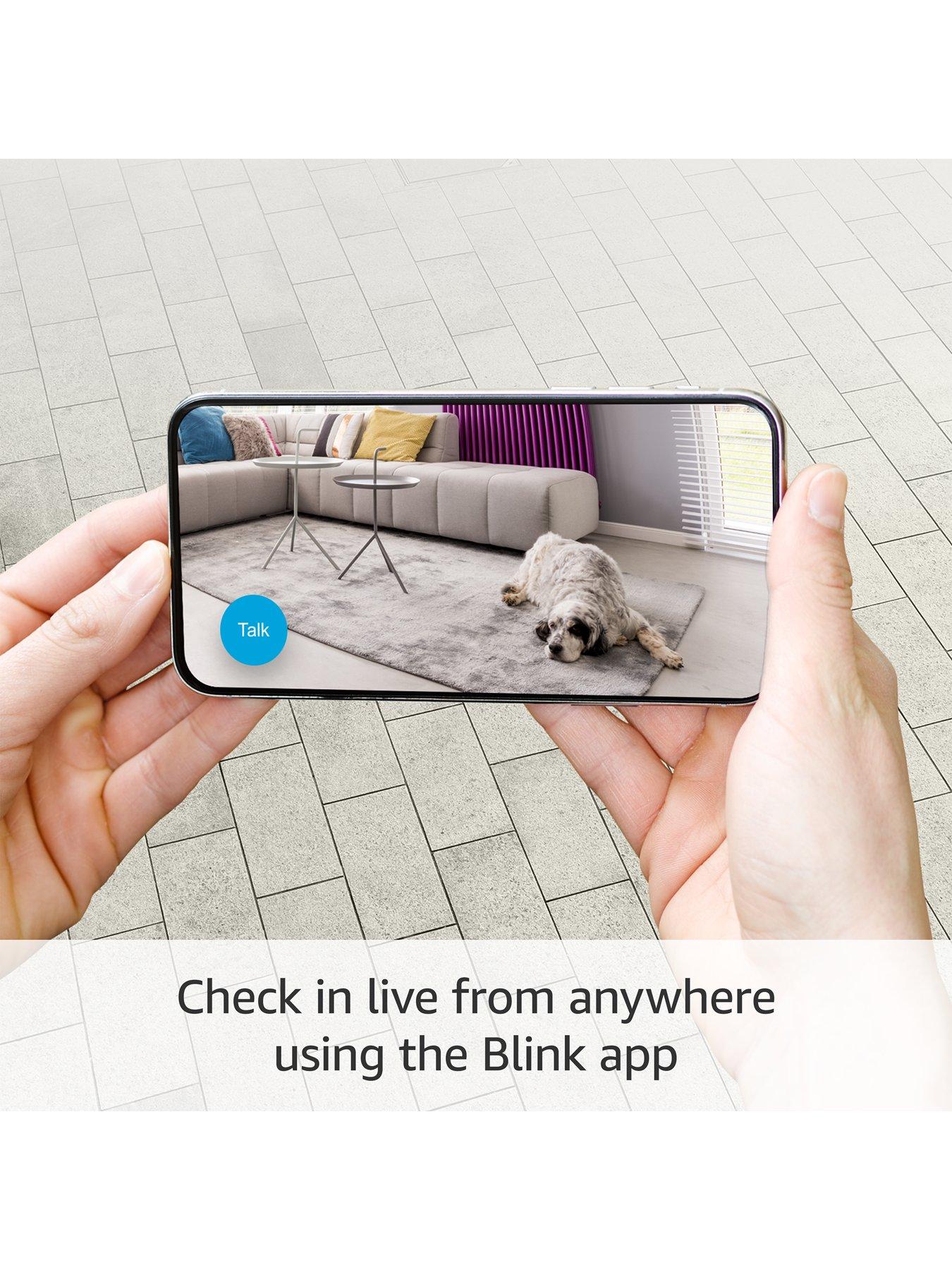  image of blink-mini-compact-indoor-plug-in-smart-security-camera-1080p-hd-video-motion-detection-works-with-alexa-1-camera