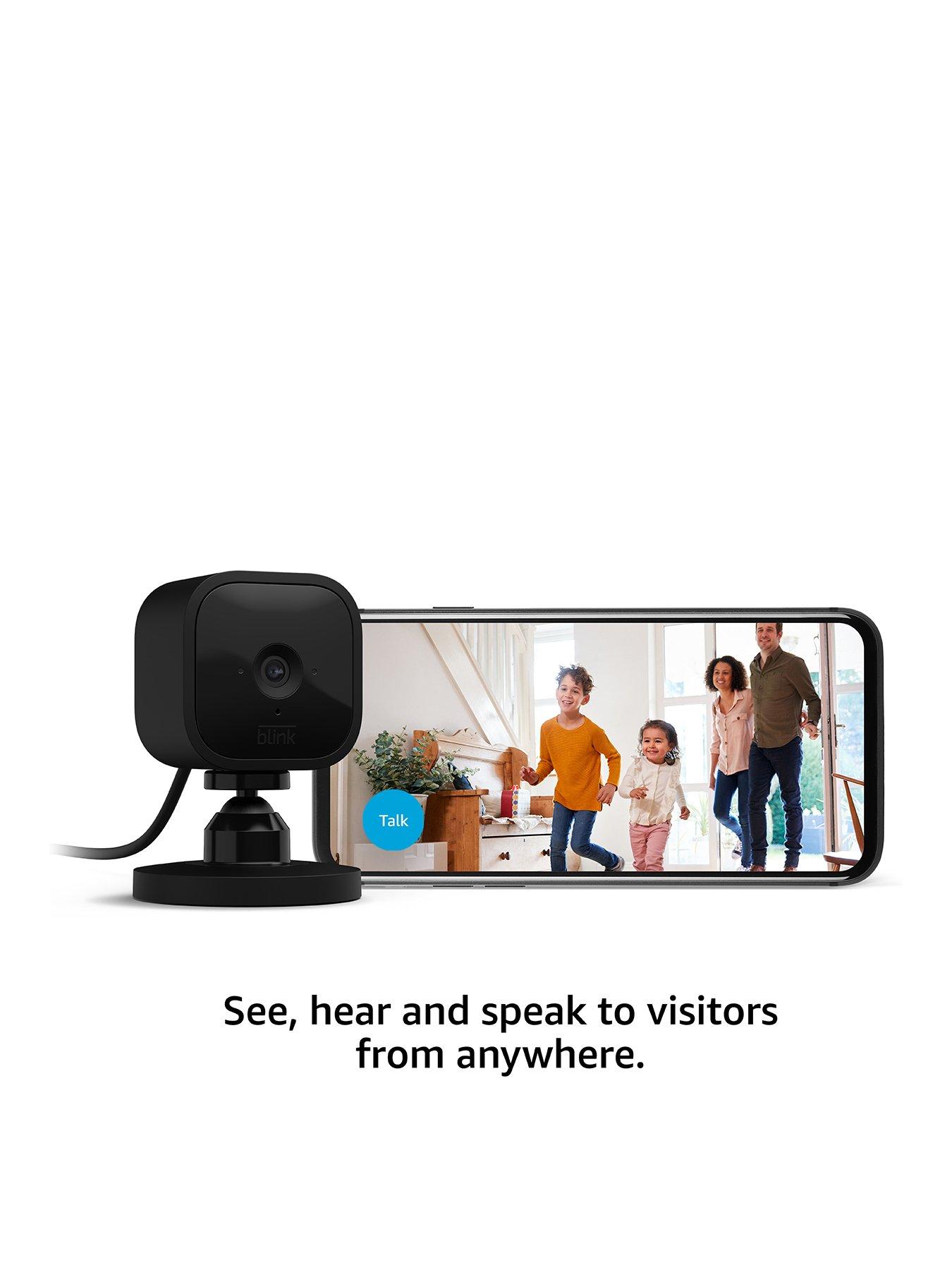  image of blink-mini-compact-indoor-plug-in-smart-security-camera-1080p-hd-video-motion-detection-works-with-alexa-1-camera