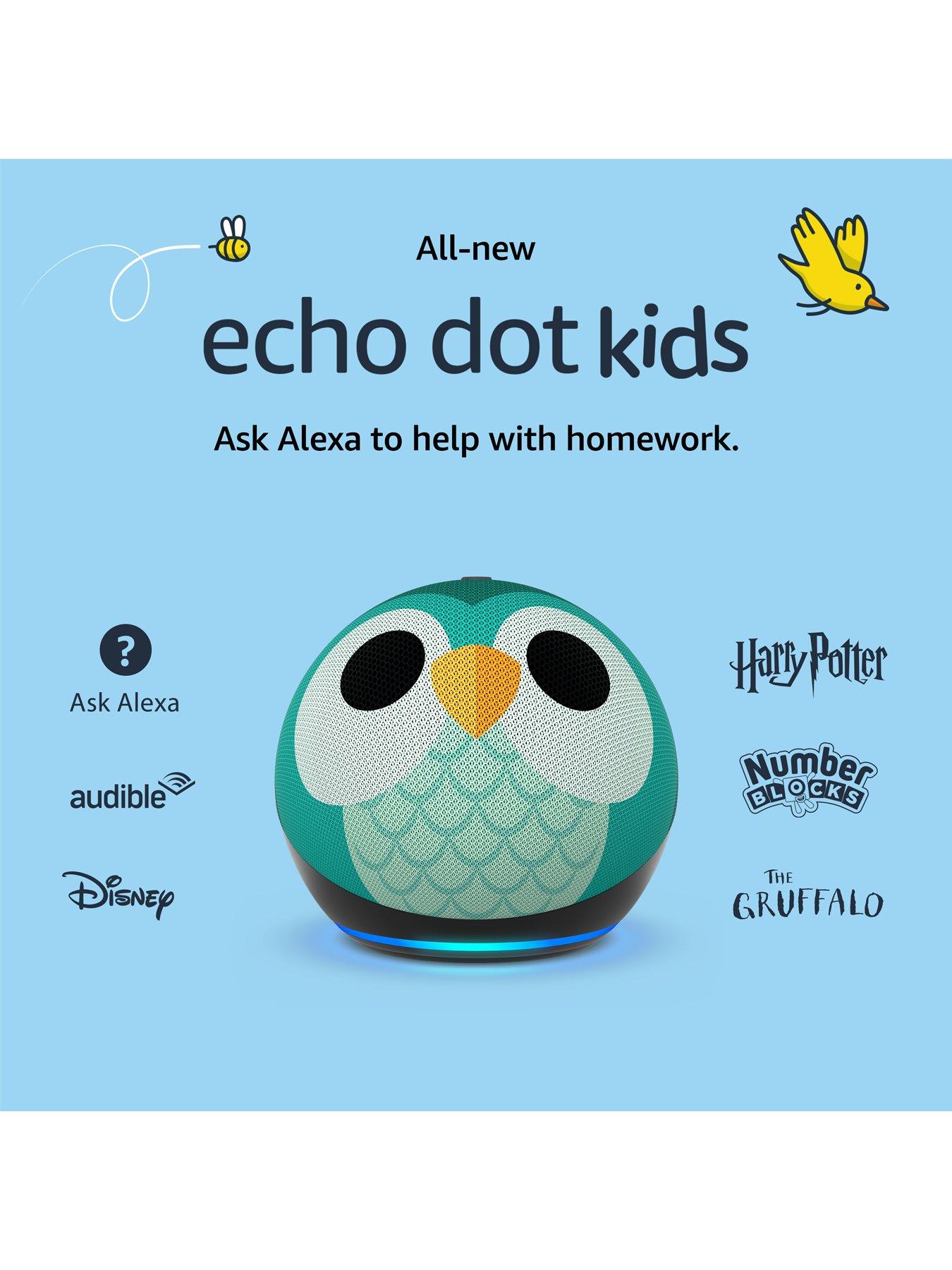  image of amazon-amazon-echo-dot-kids-5th-generation-smart-speaker-dragon