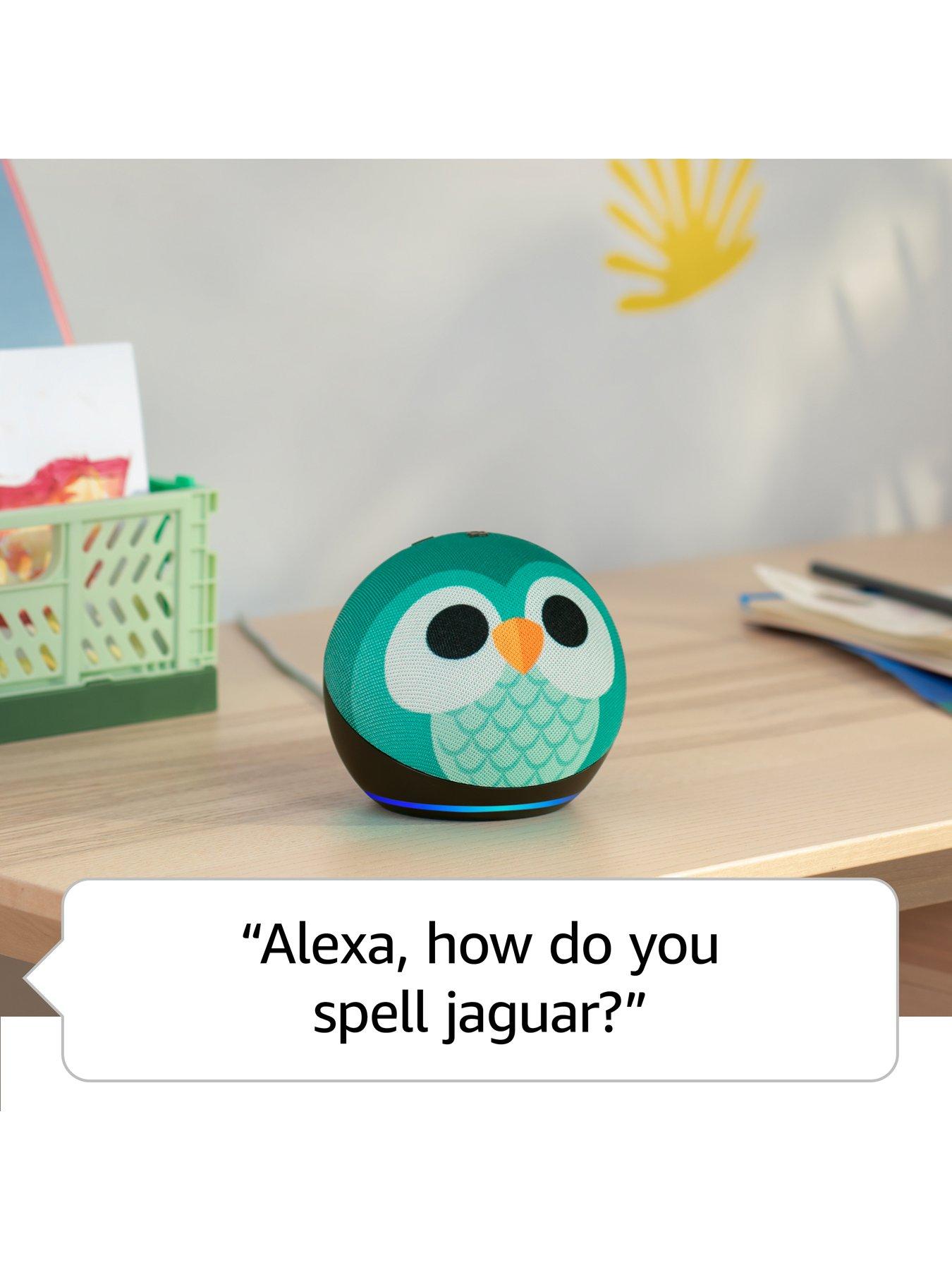  image of amazon-amazon-echo-dot-kids-5th-generation-smart-speaker-dragon