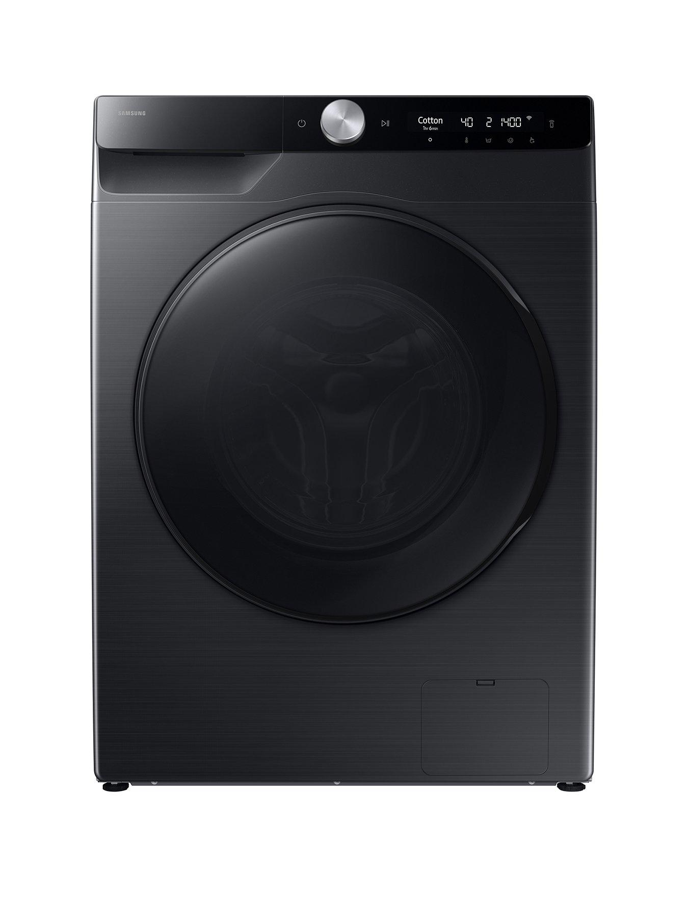 Image 1 of 8 of Samsung Series 6 WD90DG6B85BBU1 9kg Wash, 6kg Dry, 1400 Spin&nbsp;Washer Dryer with&nbsp;ecobubble&trade; Technology - Black