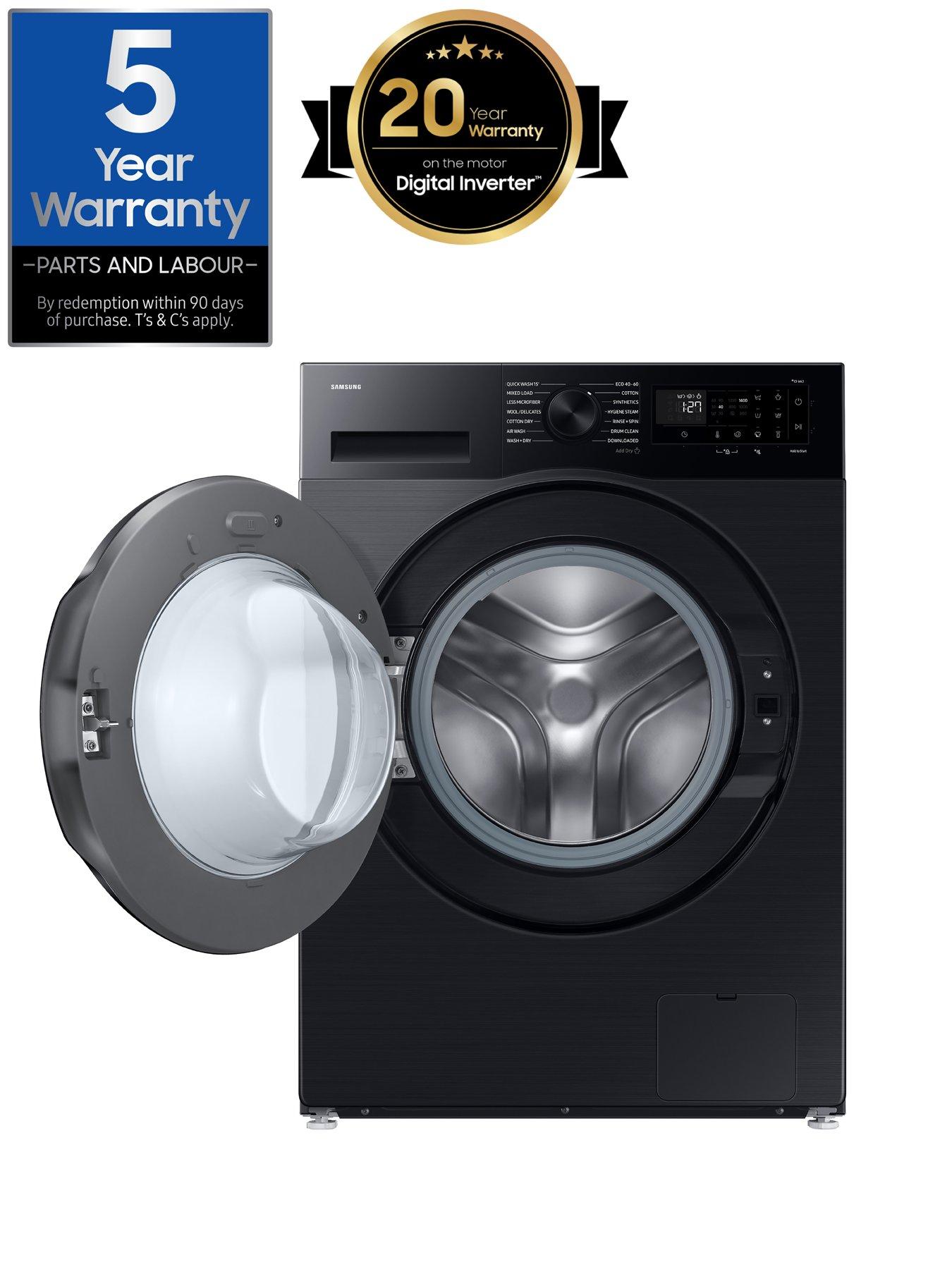  image of samsung-series-5-wd90dg5b15bbeu-9kg-load-6kg-dry-1400-spinnbspwasher-dryer-with-ecobubble-technologynbsp--black