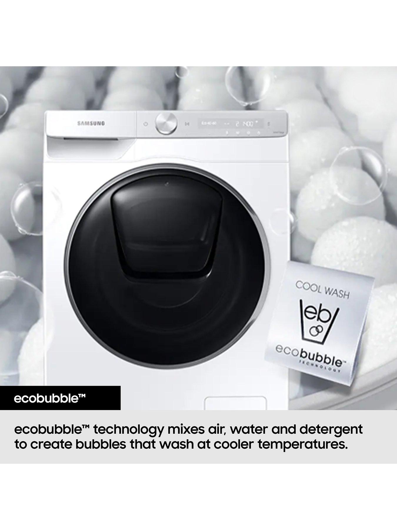  image of samsung-series-5-wd90dg5b15bbeu-9kg-load-6kg-dry-1400-spinnbspwasher-dryer-with-ecobubble-technologynbsp--black