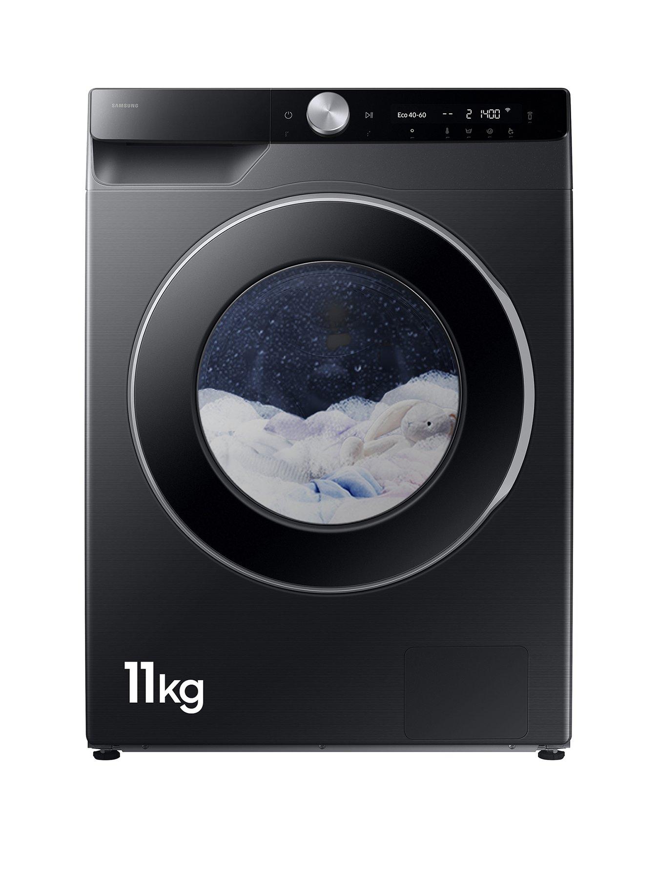 Samsung Series 6 AI Energy WW11DG6B25LBU1 11kg Load, 1400 Spin Washing Machine with SpaceMax  &  SmartThings - Black