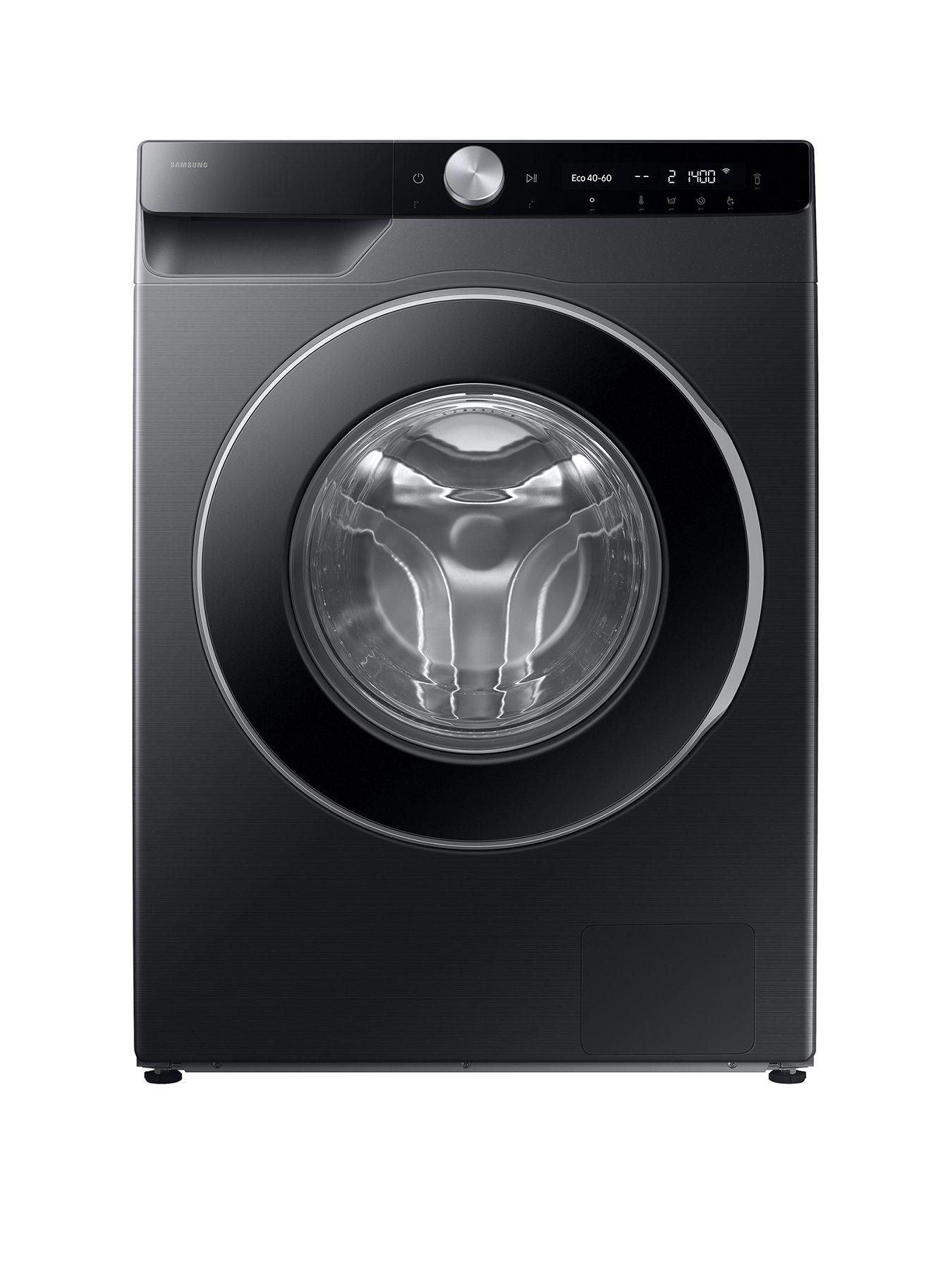Image 1 of 8 of Samsung Series 6 AI Energy WW11DG6B25LBU1 11kg Load, 1400 Spin Washing Machine with SpaceMax &amp; SmartThings - Black