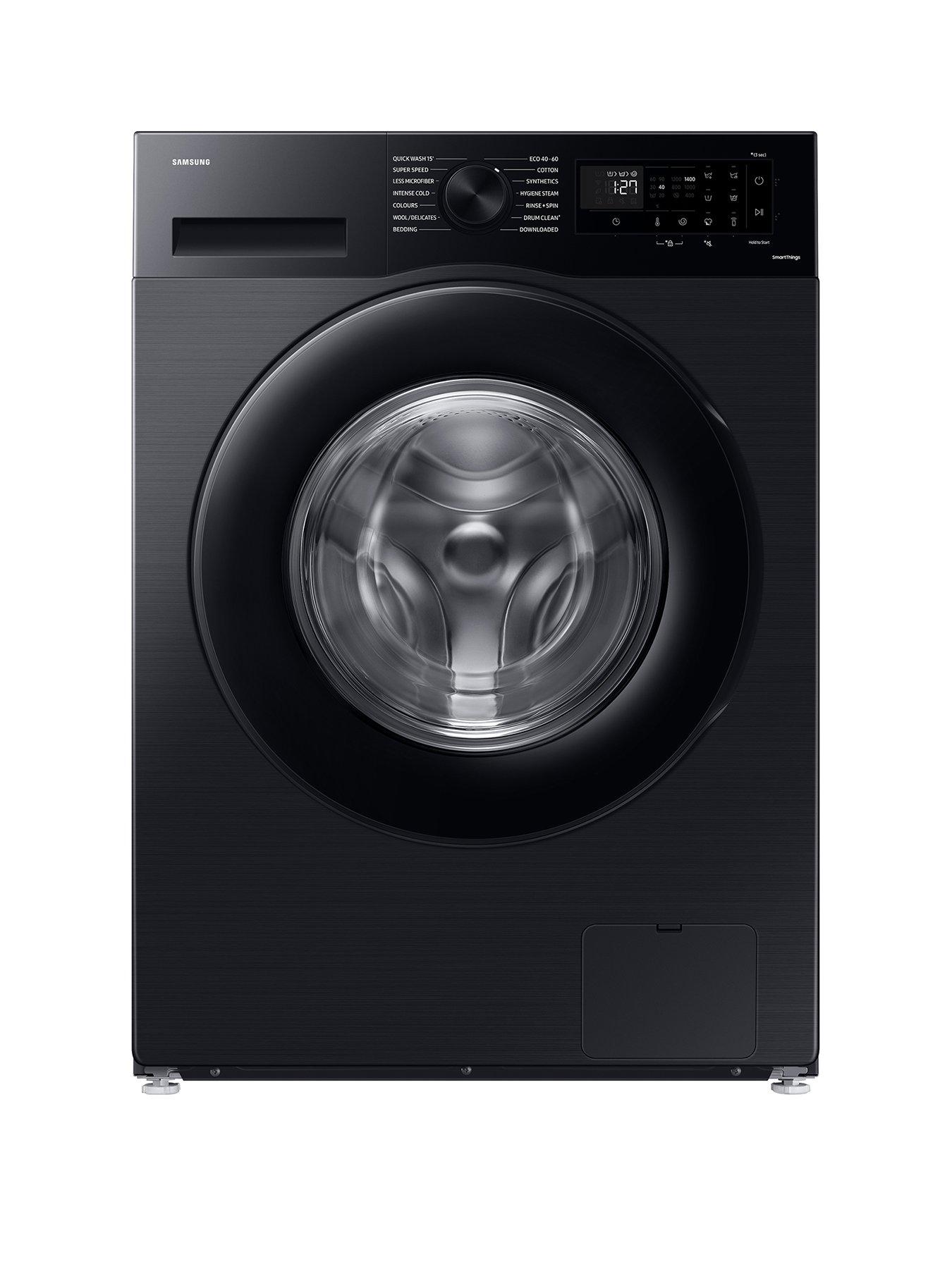 Image 1 of 8 of Samsung Series 5 AI Energy WW11DG5B25ABEU 11kg Load, 1400 Spin Washing Machine with SpaceMax - Black