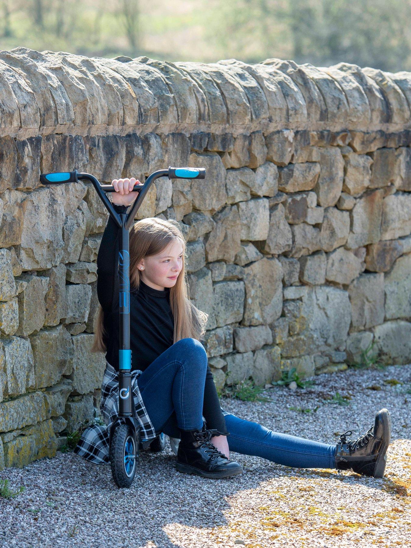 Image 2 of 6 of EVO Dirt Rider Scooter - Baby Blue