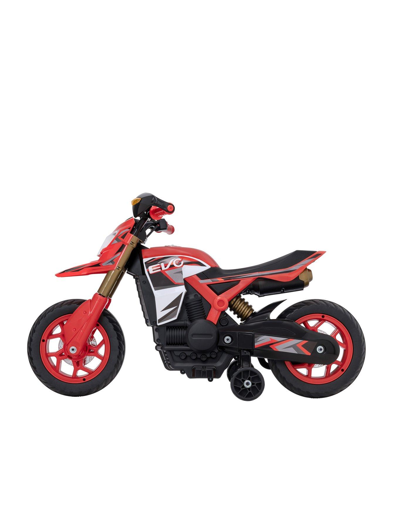 Image 5 of 6 of EVO Rally Motorbike 6V Ride-On - Red
