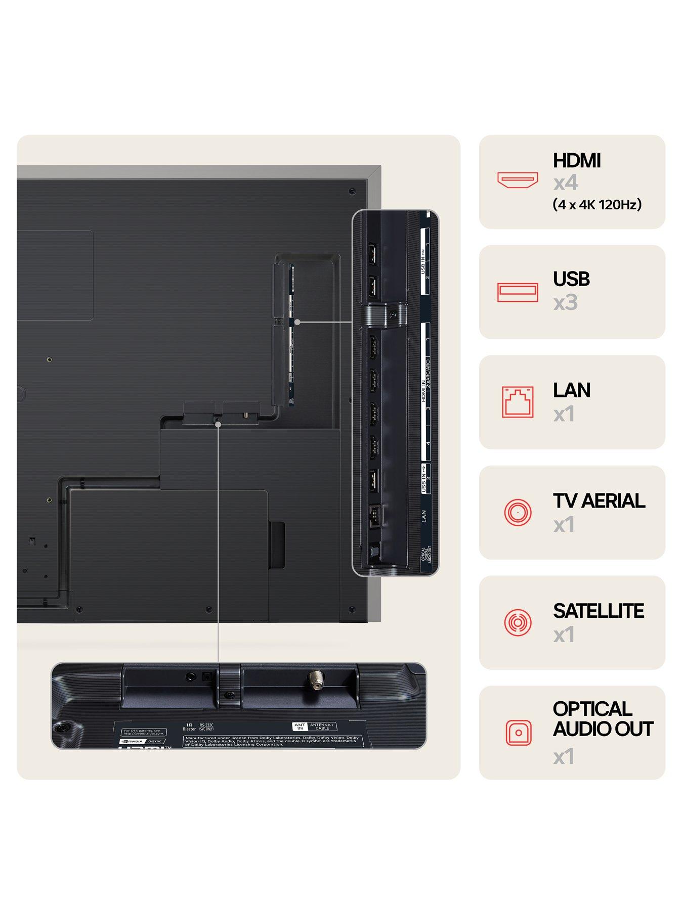 Image 4 of 7 of LG G4 77" 4K HDR OLED evo Smart AI TV - OLED83G45LW.AEK