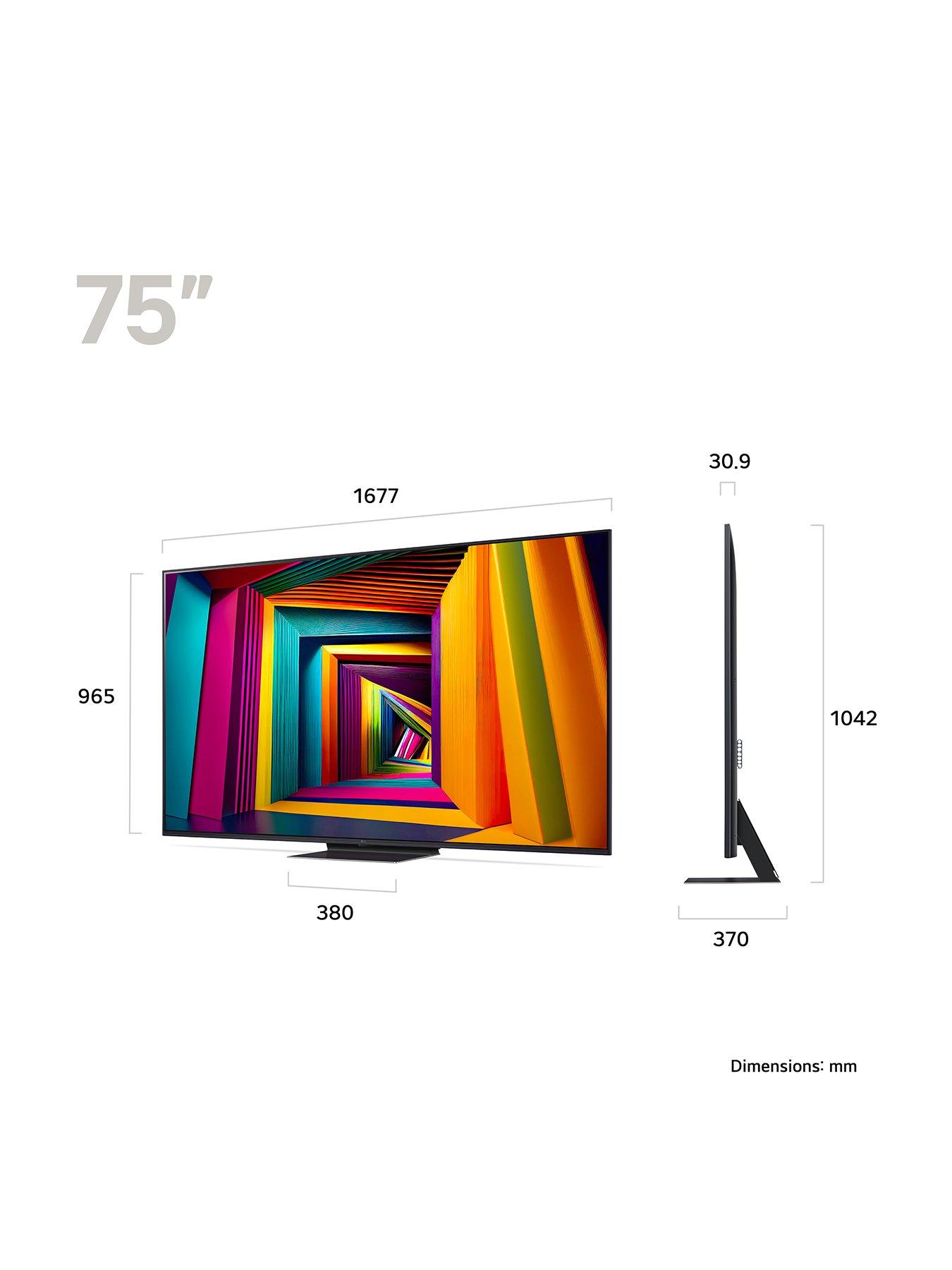  image of lg-ut9100-75-inch-led-4k-uhd-hdr-smart-tv-2024