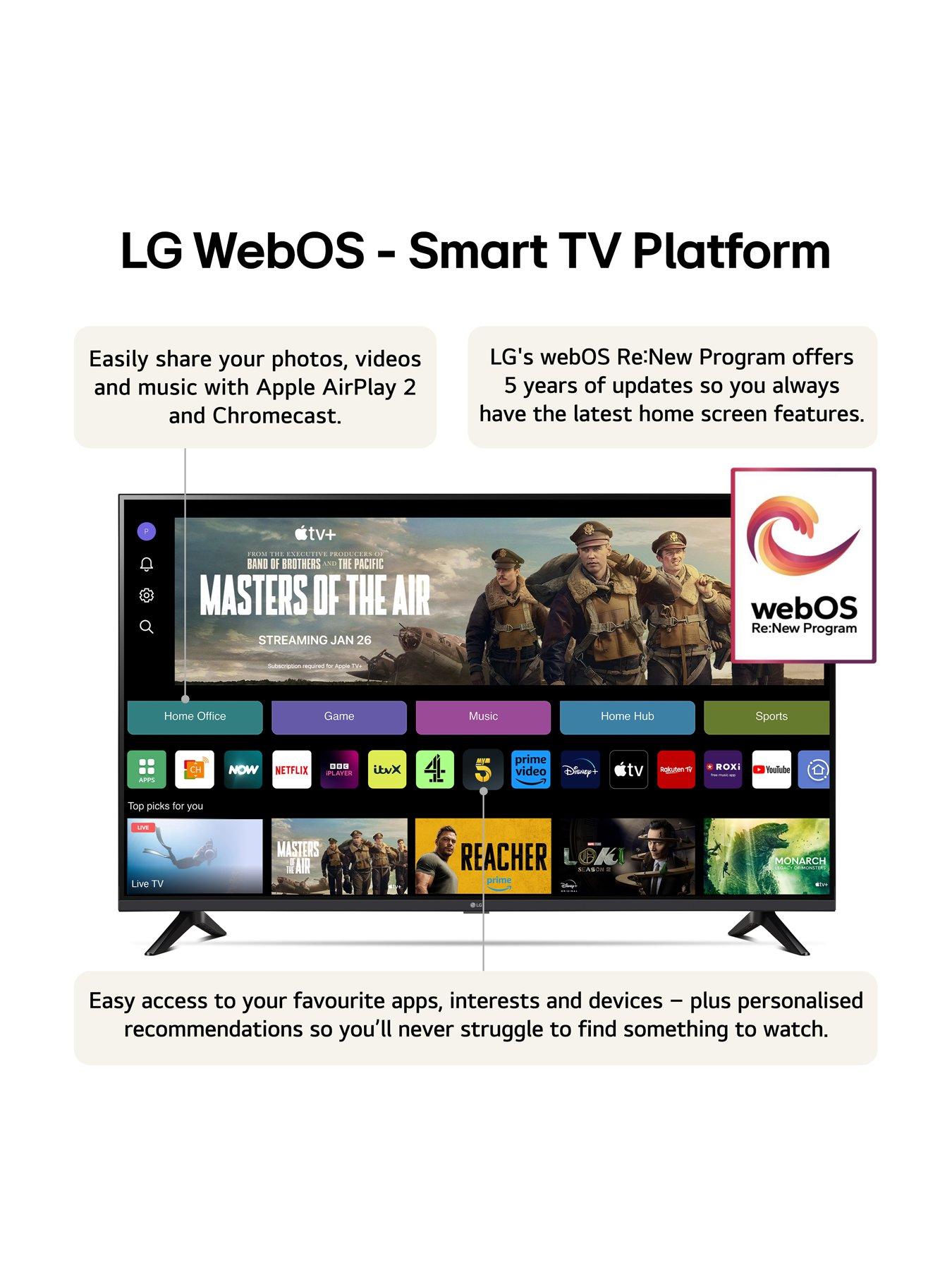 Image 2 of 6 of LG UT7300, 55-inch, LED, 4K UHD HDR, Smart TV 2024