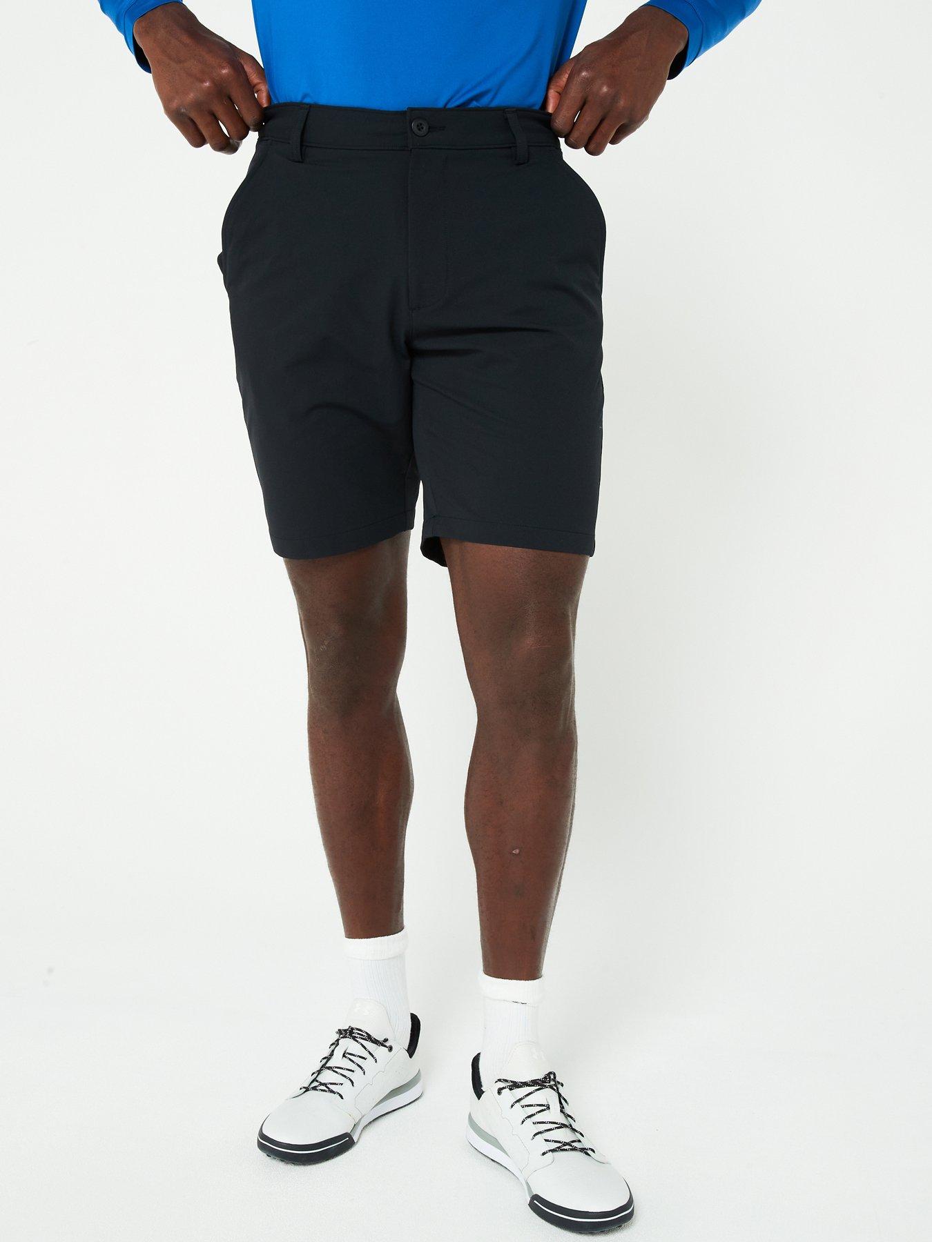undefined Mens Golf Tech Taper Shorts - Black