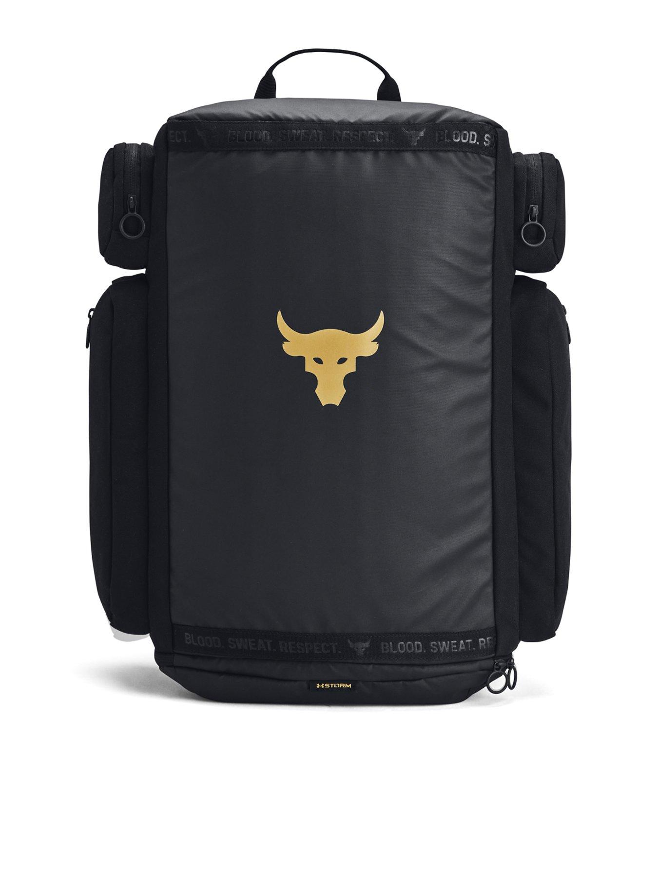 undefined Mens Training Project Rock Duffle Backpack - Black