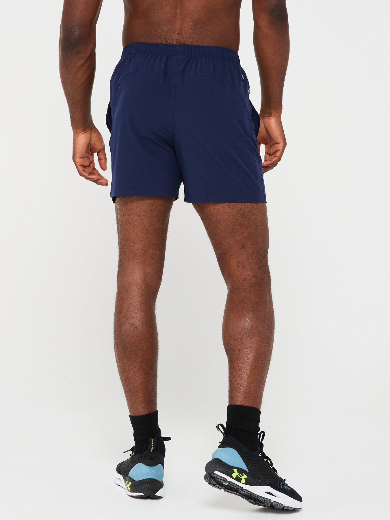  image of under-armour-mens-training-project-rock-ultimate-5inch-training-shorts-navy