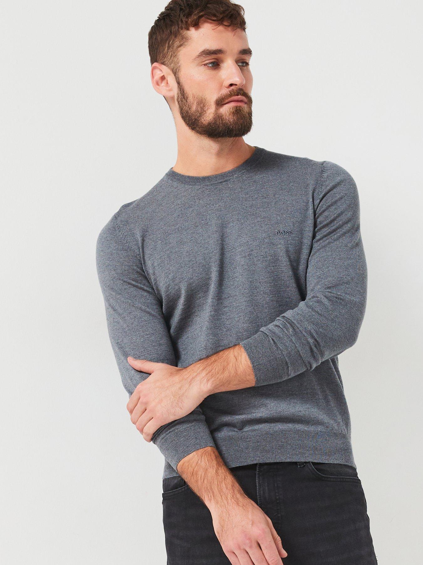 BOSS Leno-p Jumper - Black | Littlewoods