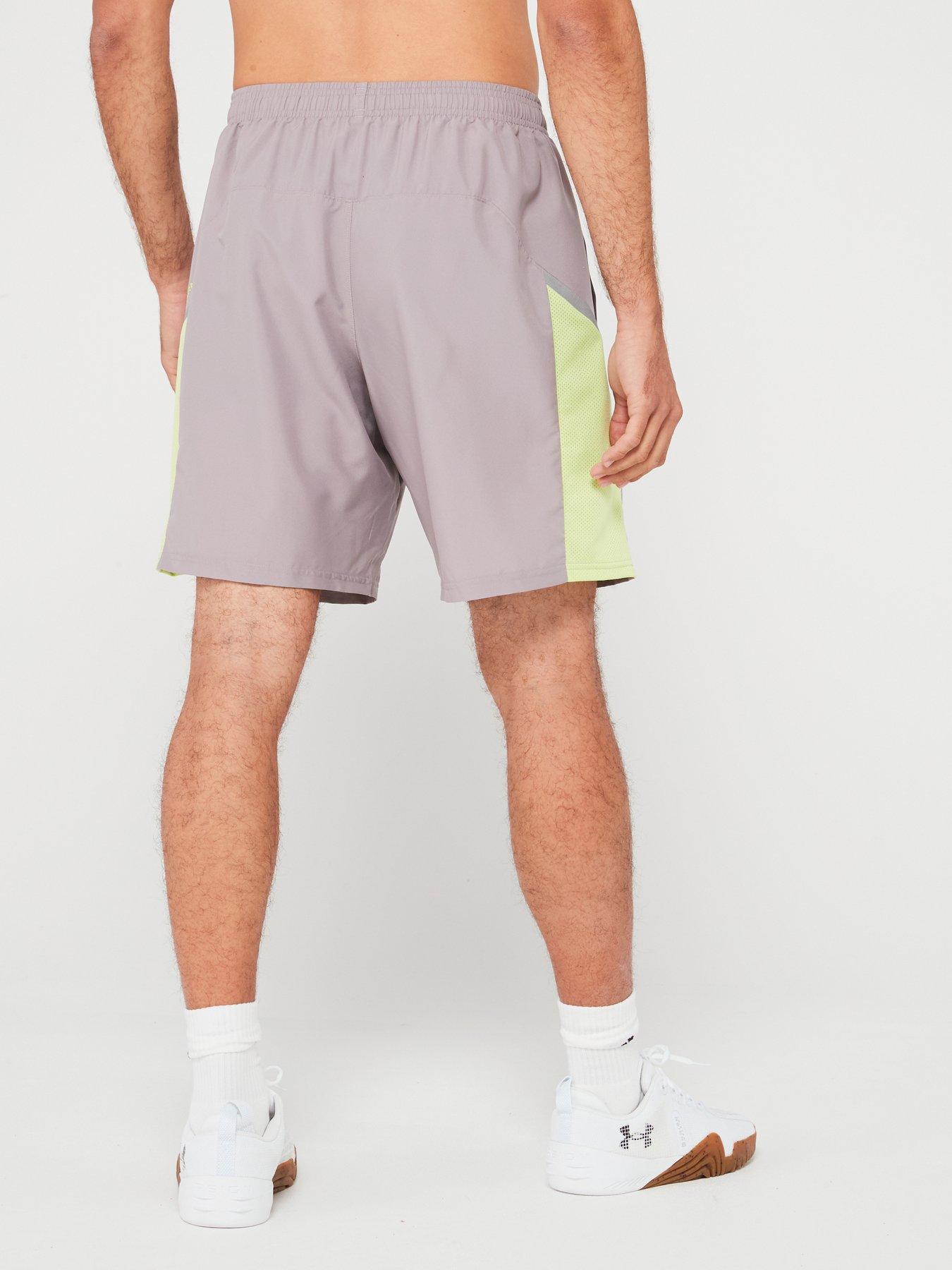 Mens Training Tech Utility Shorts Grey