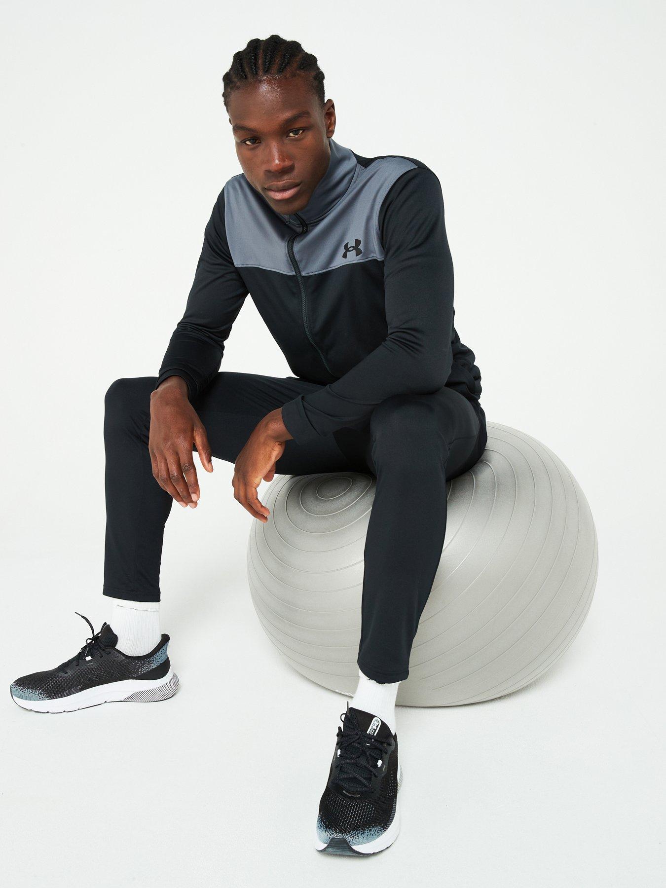  image of under-armour-mens-training-novelty-tracksuit-black