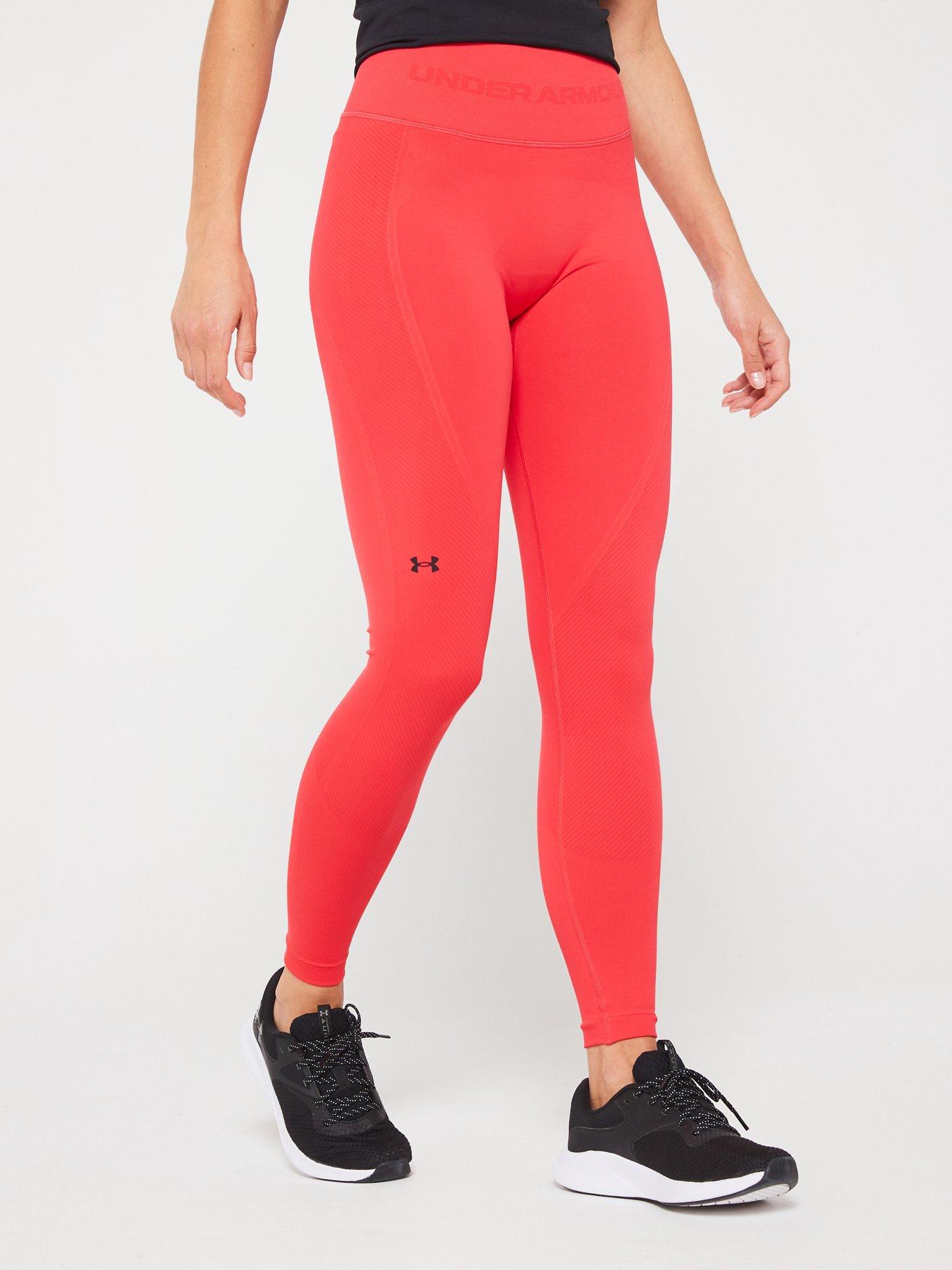 Womens Training Vanish Seamless Leggings Red