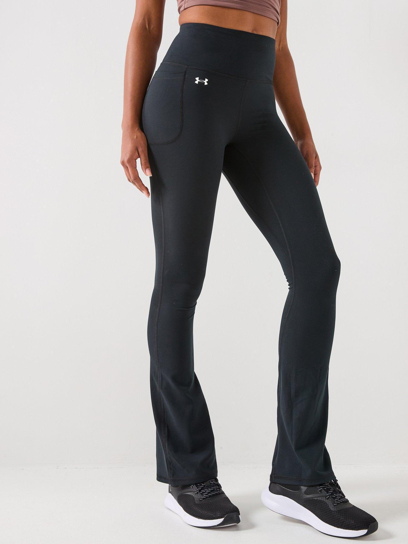 UNDER ARMOUR Womens Training Motion Flare Pants - Black