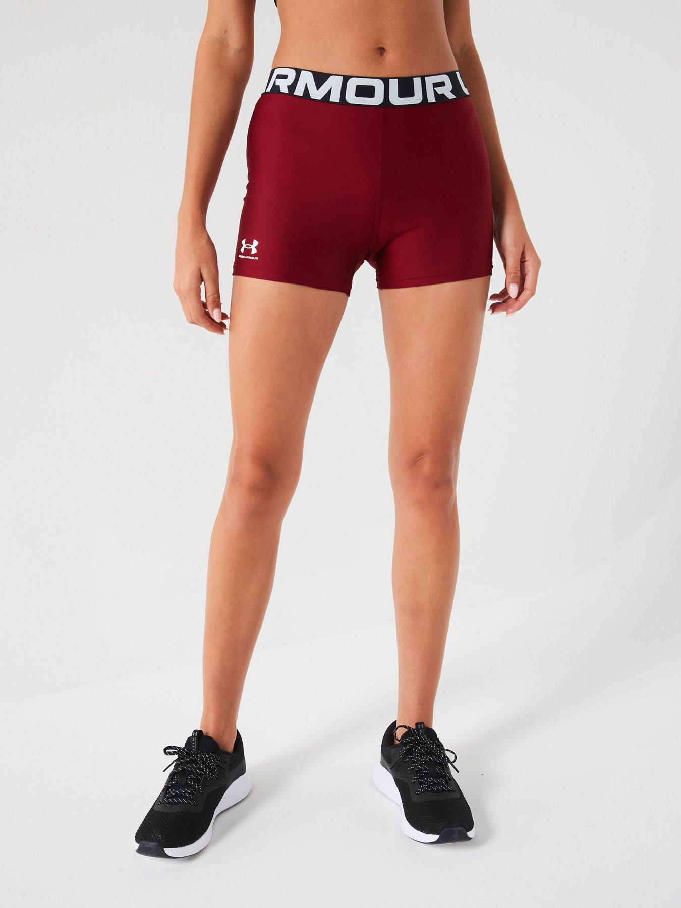 under-armour-womens-training-heatgearreg-authentic-shorts-burgundy