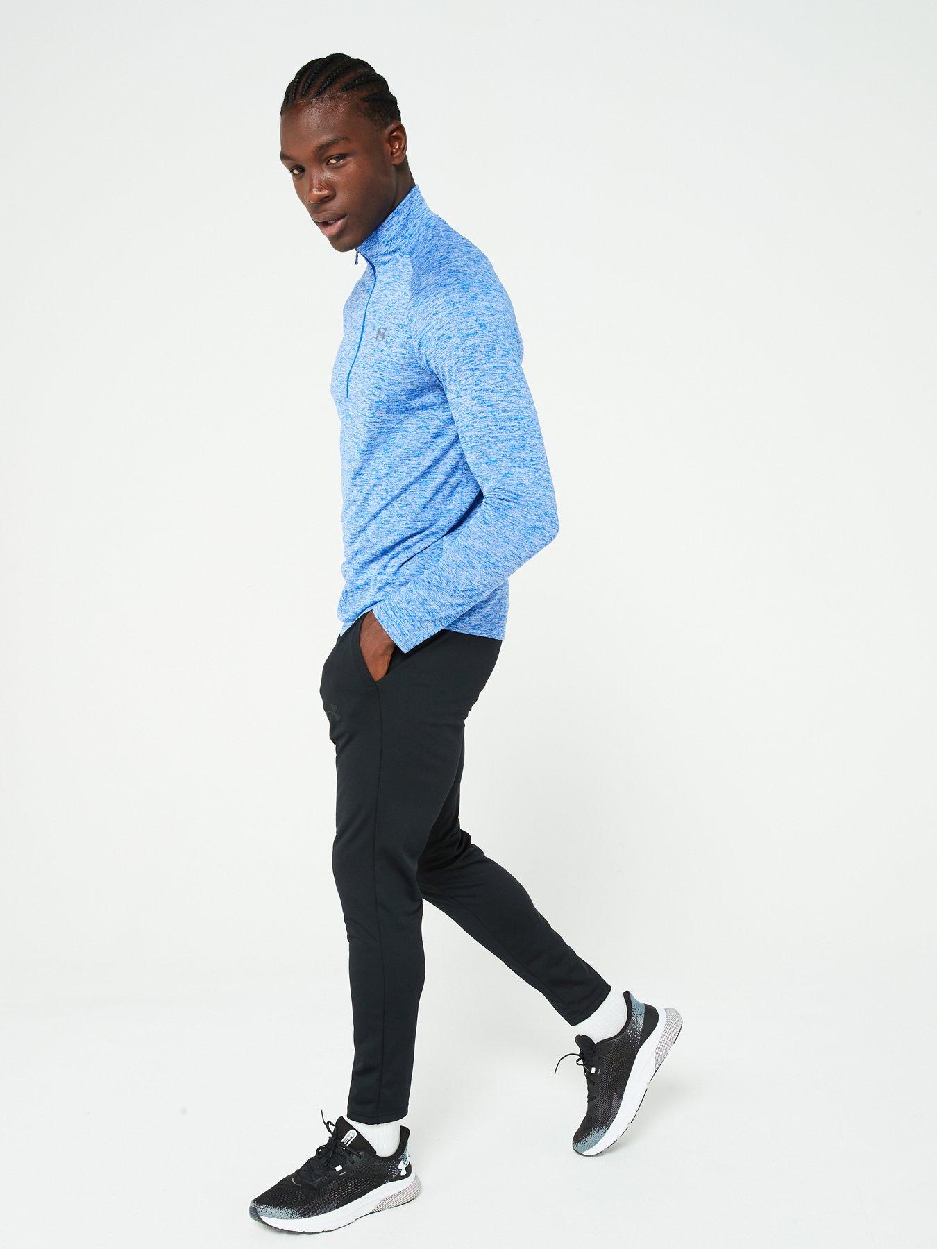  image of under-armour-mens-training-tech-20-12-zip-top-blue