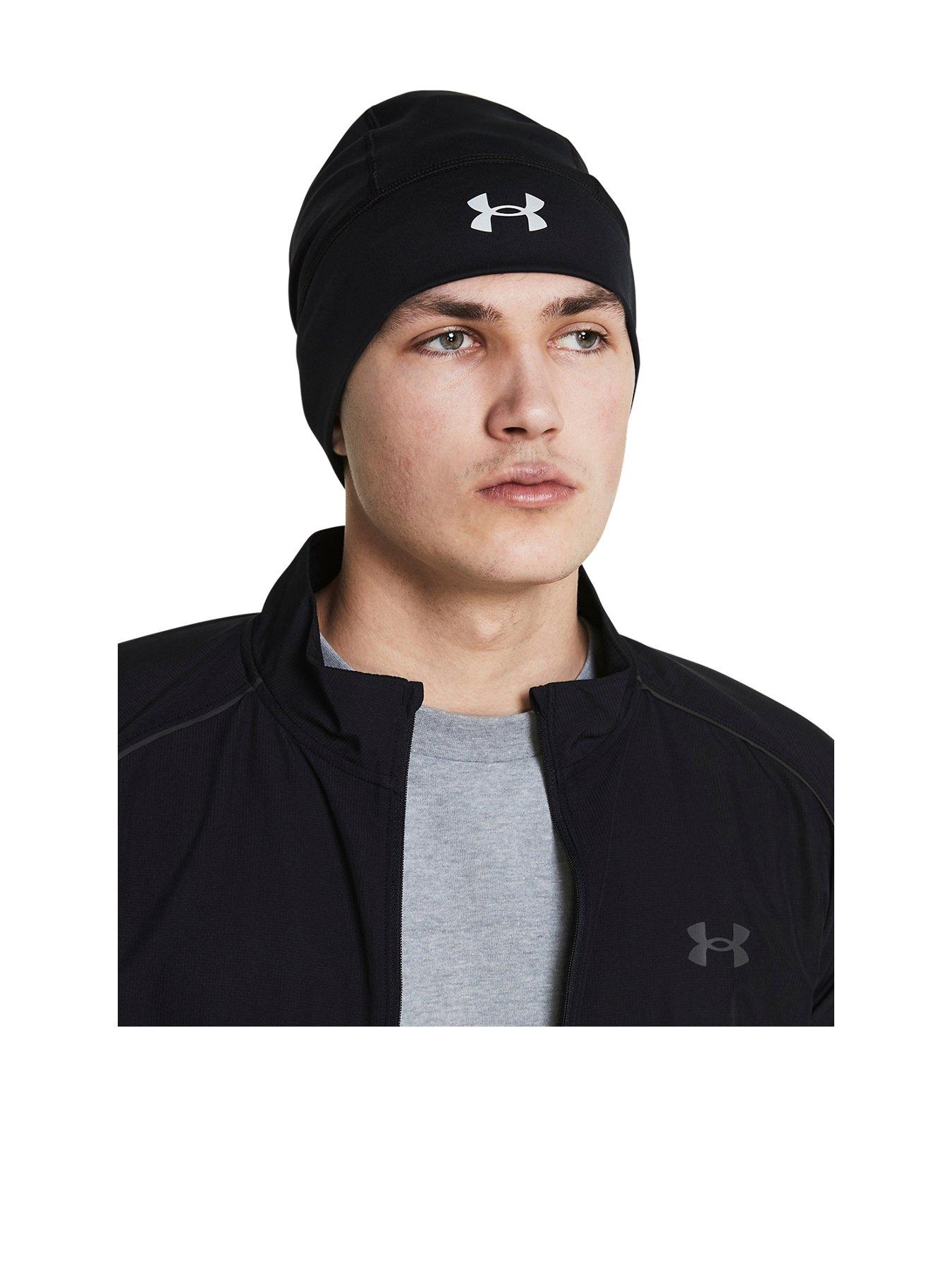 undefined Mens Running Storm Launch Beanie - Black