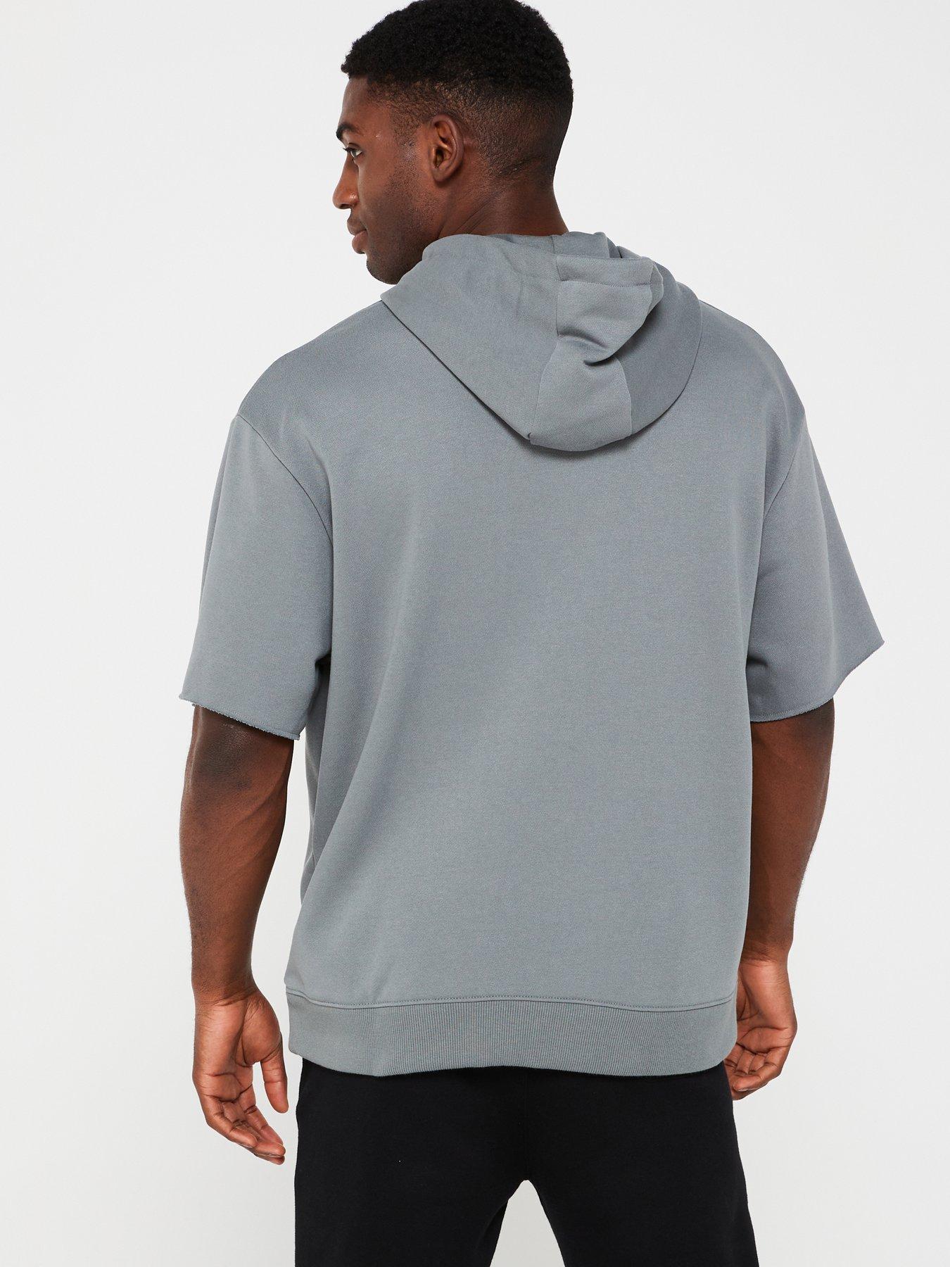 UNDER ARMOUR Men's Training Project Rock Short Sleeve Hoodie